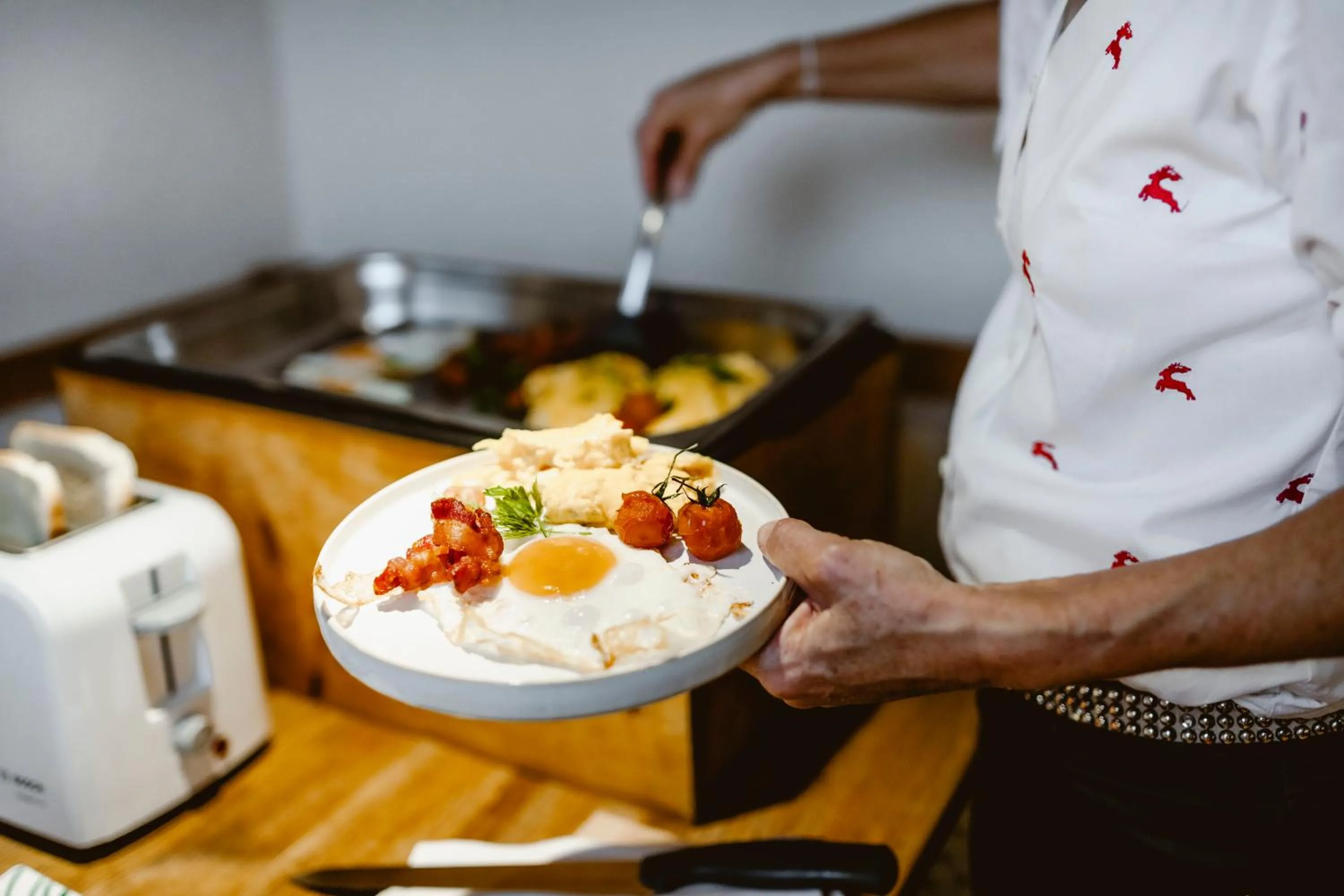 Breakfast in Seehotel Berau