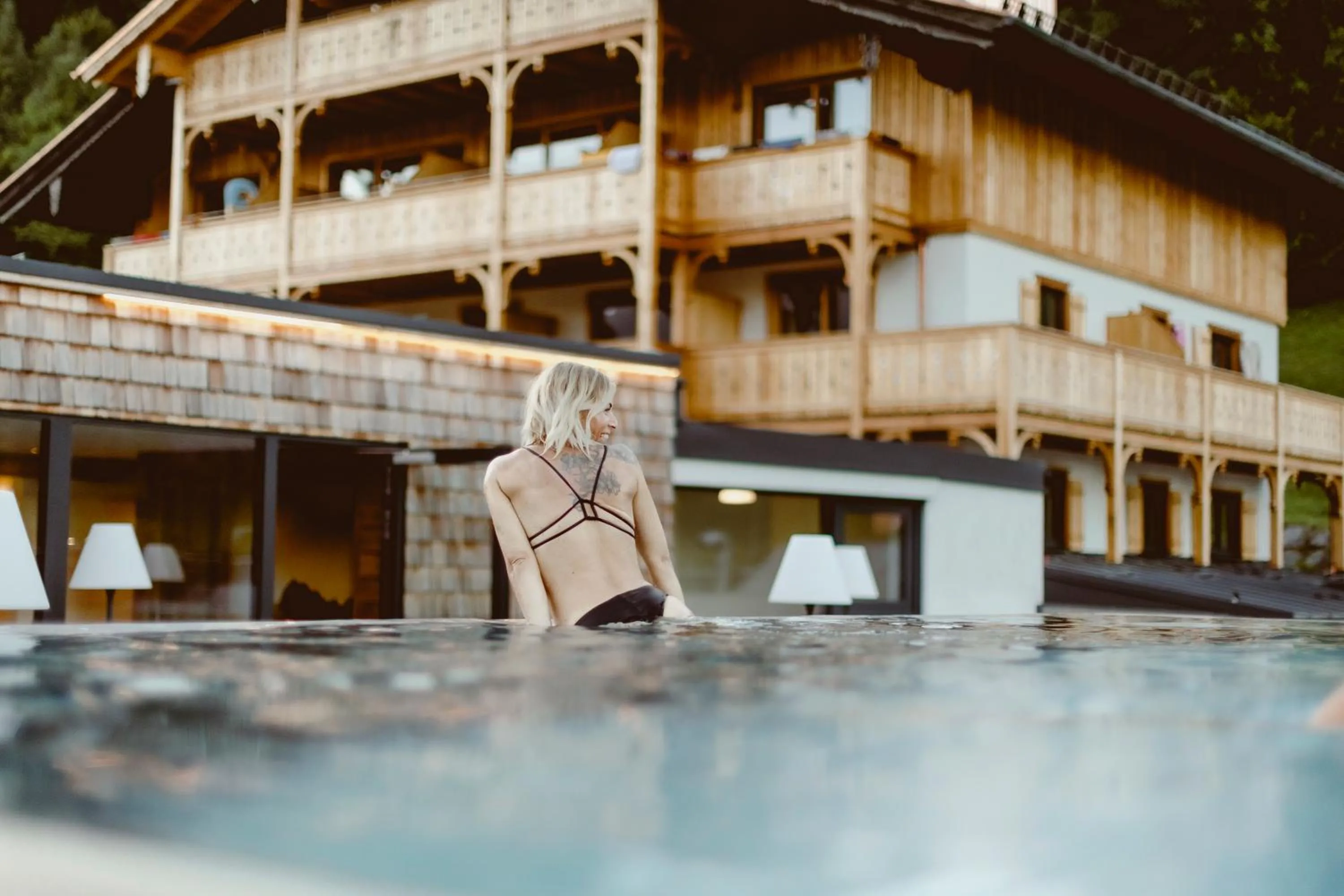 Property building in Seehotel Berau