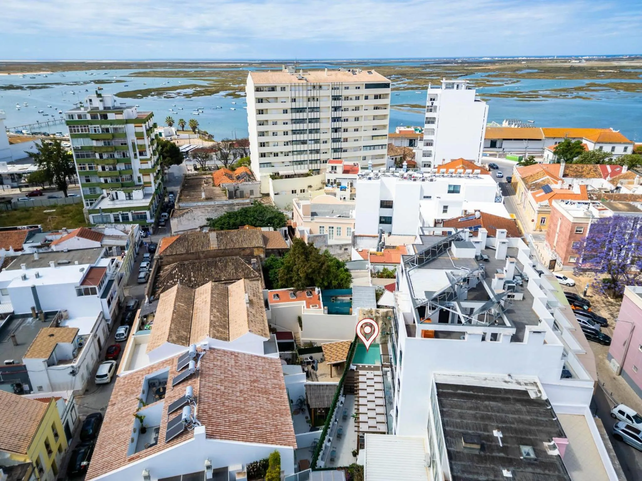Patio in Roots Hotel