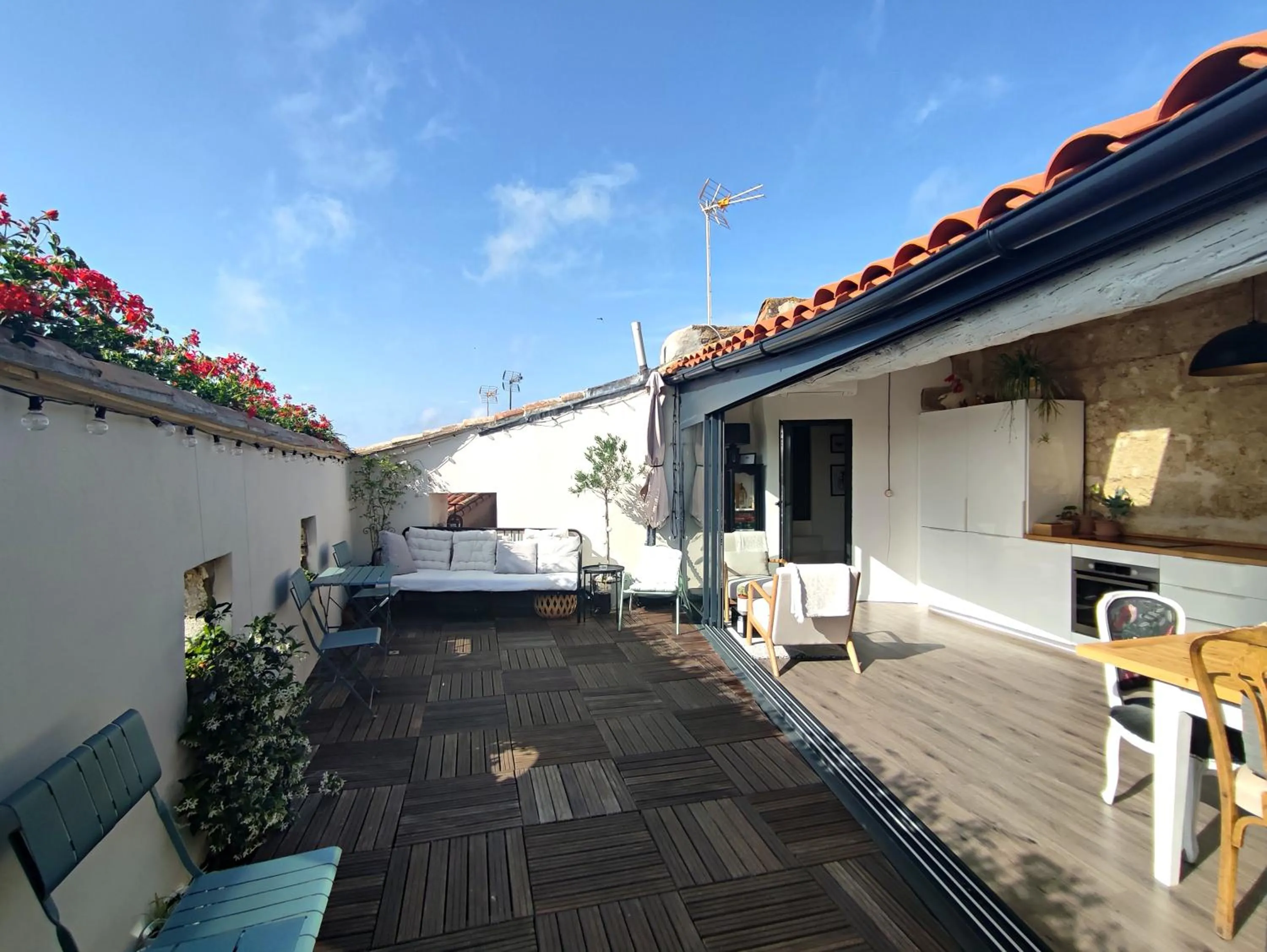 Balcony/Terrace in Le Prince - Maison d'hôtes