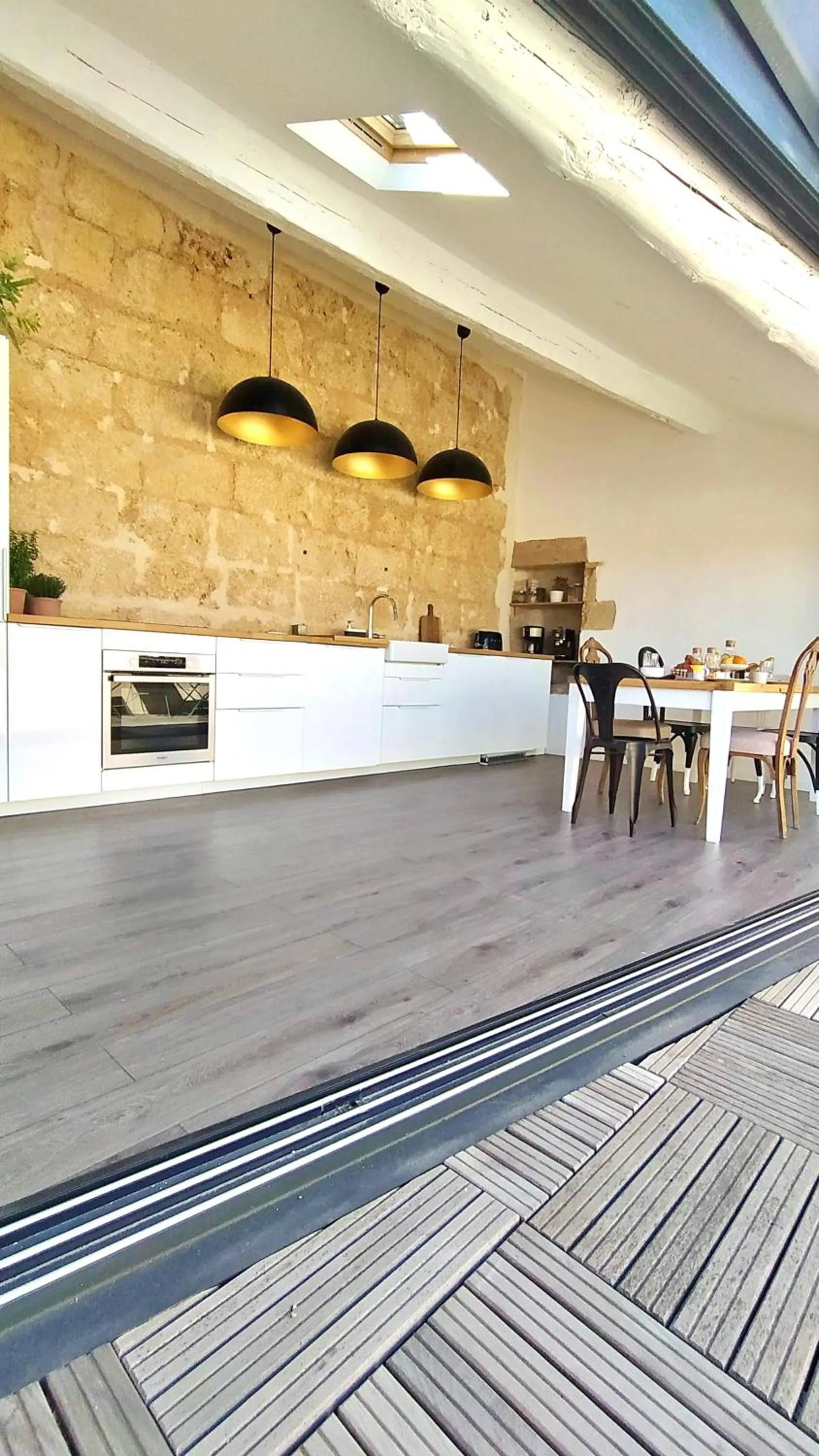 Kitchen or kitchenette in Le Prince - Maison d'hôtes