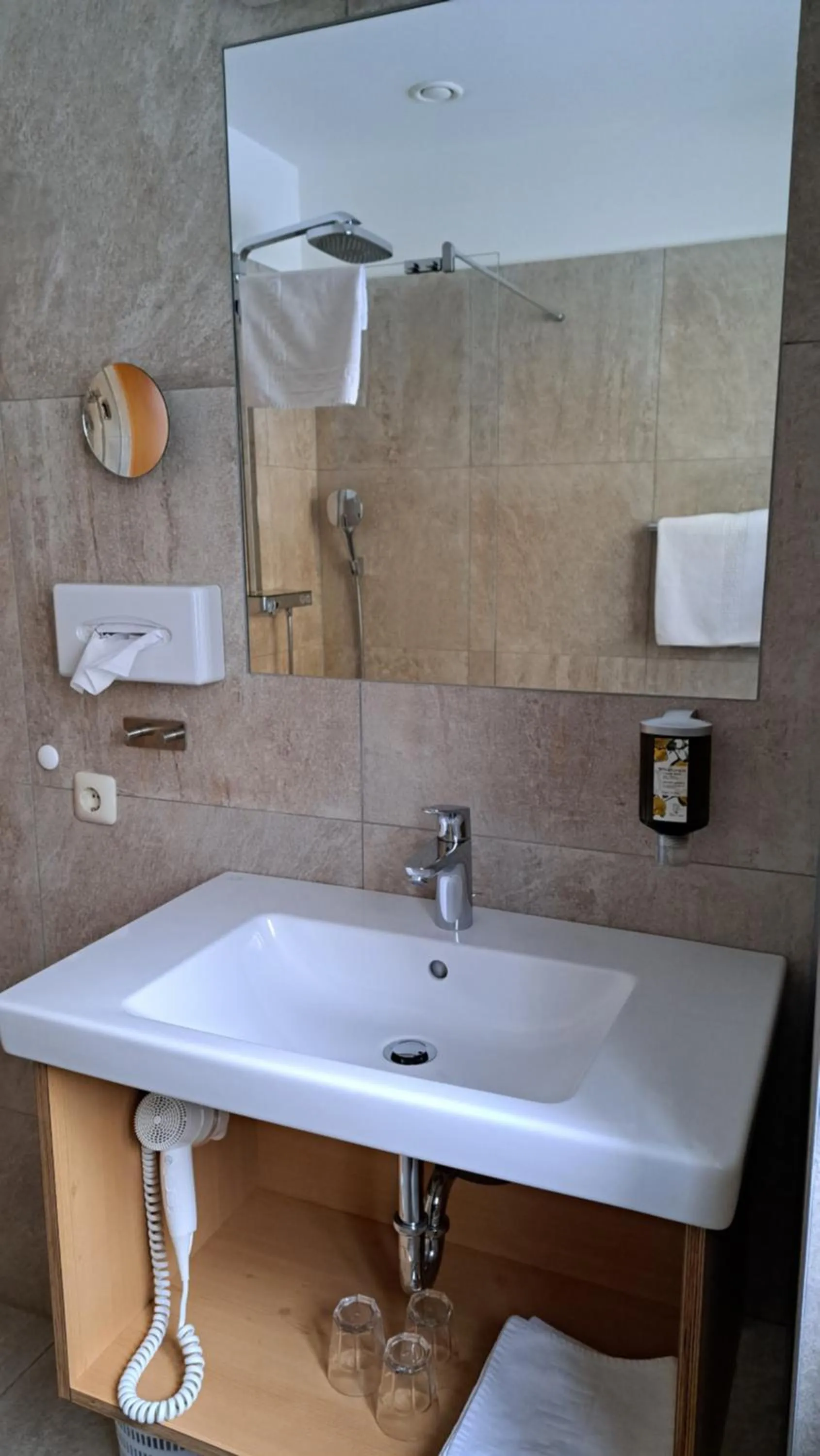 Bathroom in Familiengasthof Maier