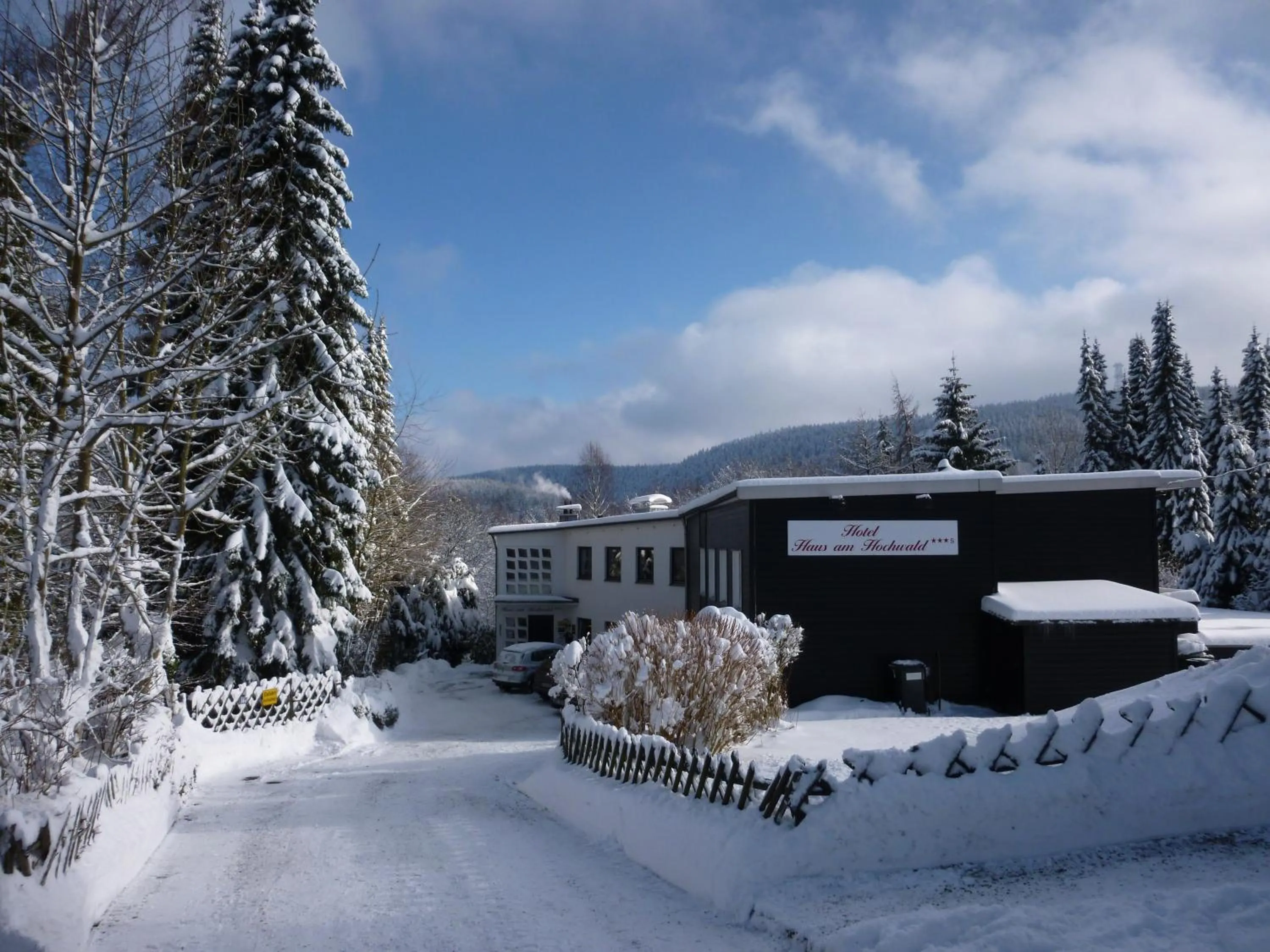 Property building in Hotel Haus am Hochwald