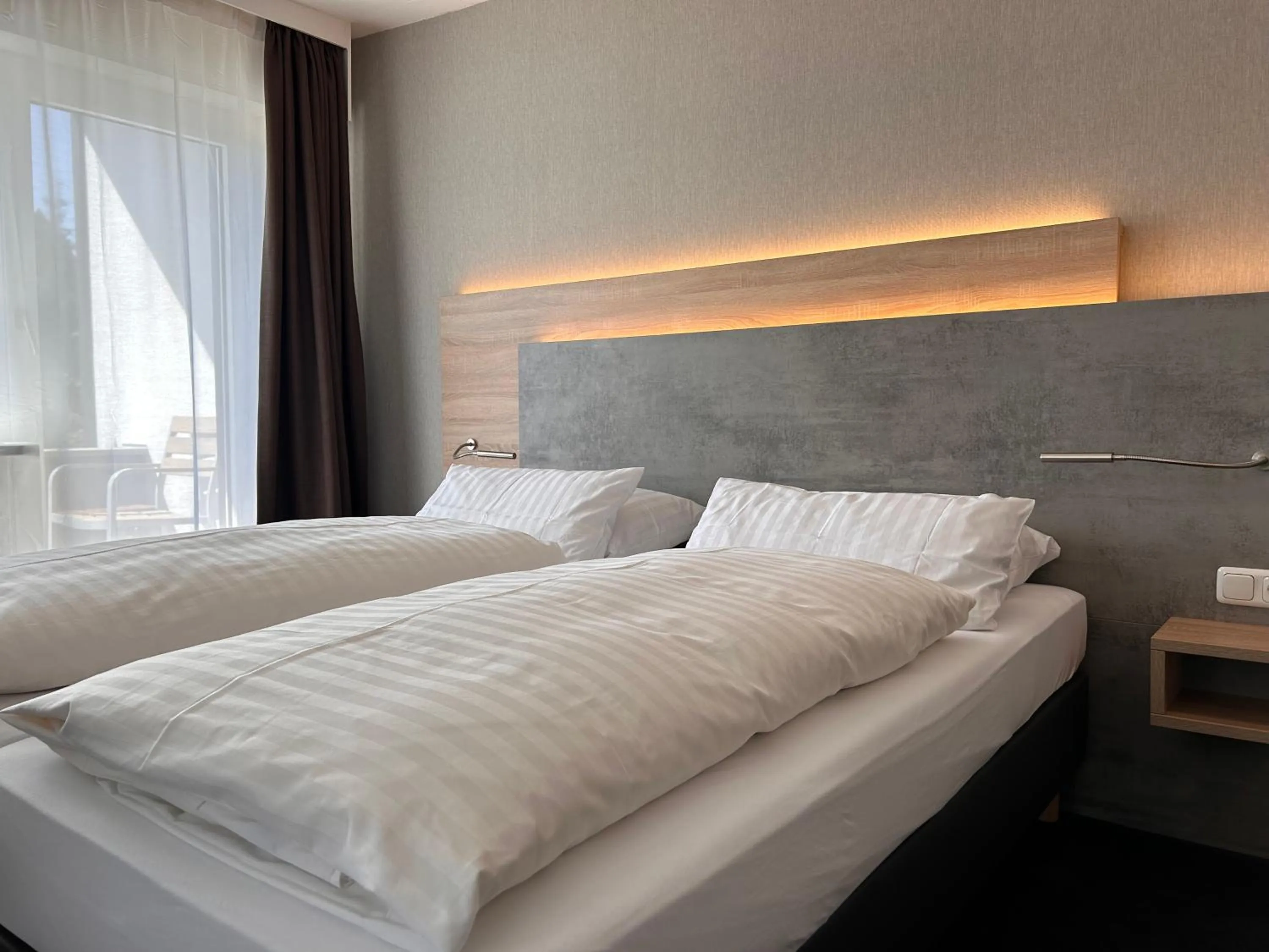 Photo of the whole room, Bed in Hotel Haus am Hochwald