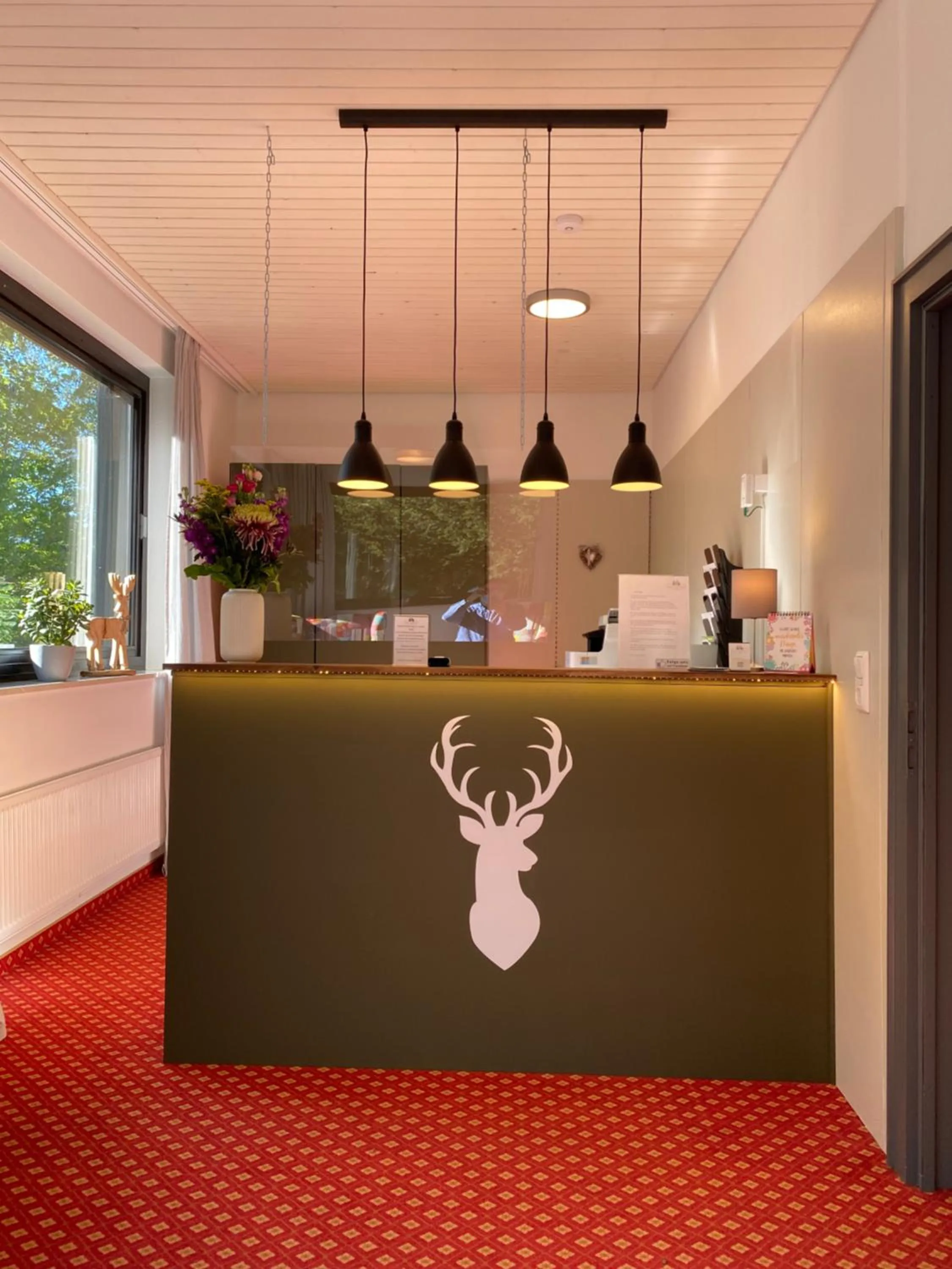 Lobby or reception in Hotel Haus am Hochwald