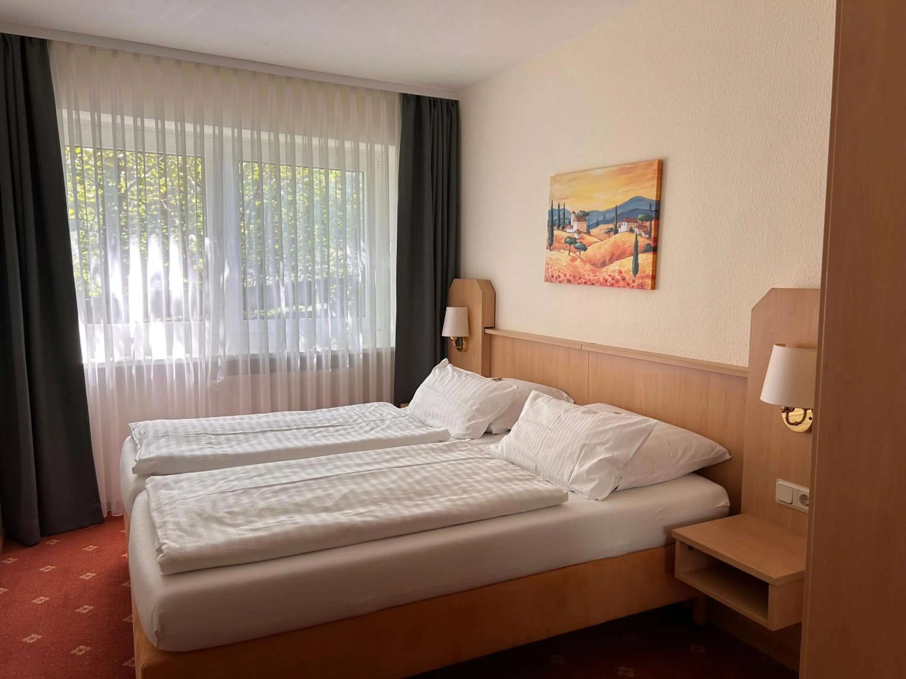 Bedroom, Bed in Hotel Haus am Hochwald