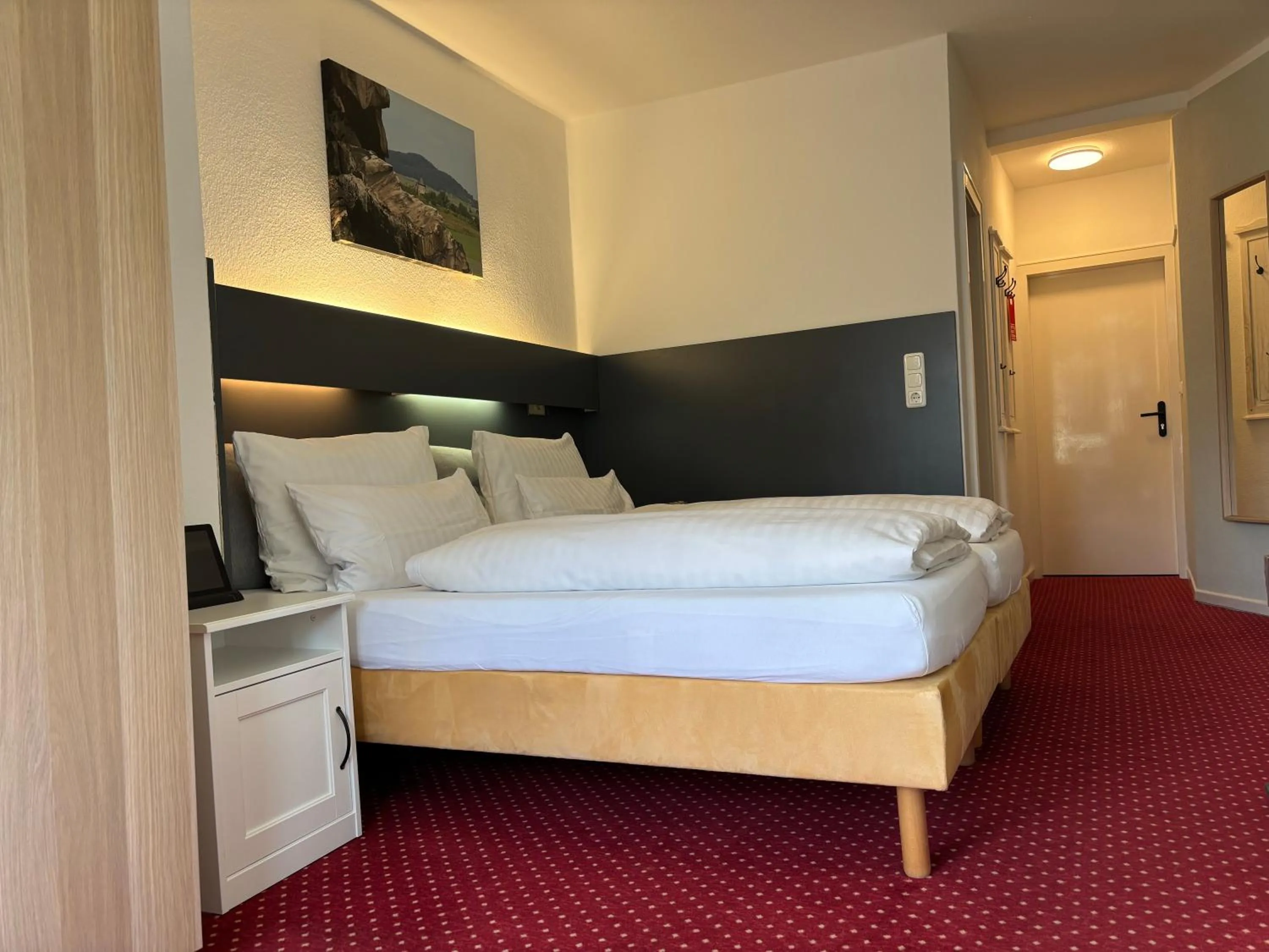 Bed in Hotel Haus am Hochwald