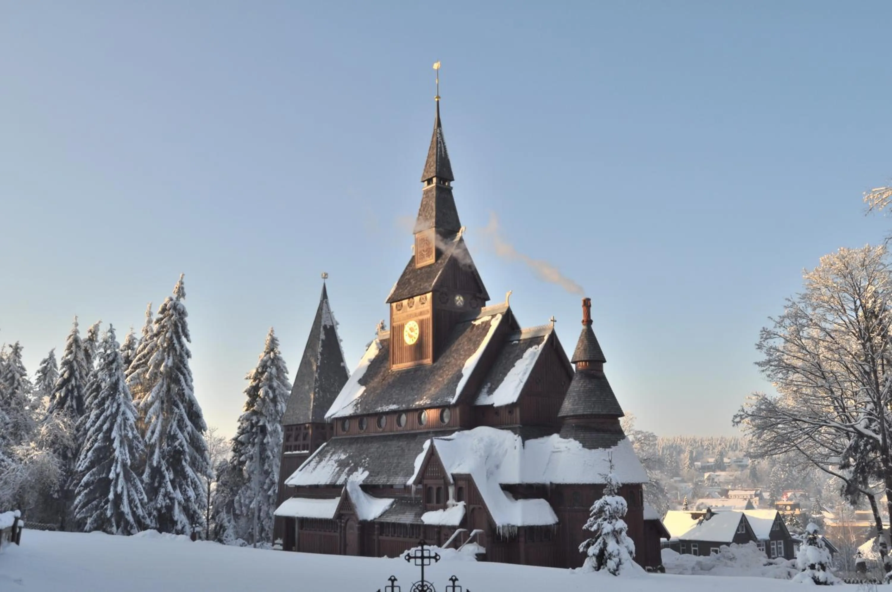 Property building in Hotel Haus am Hochwald