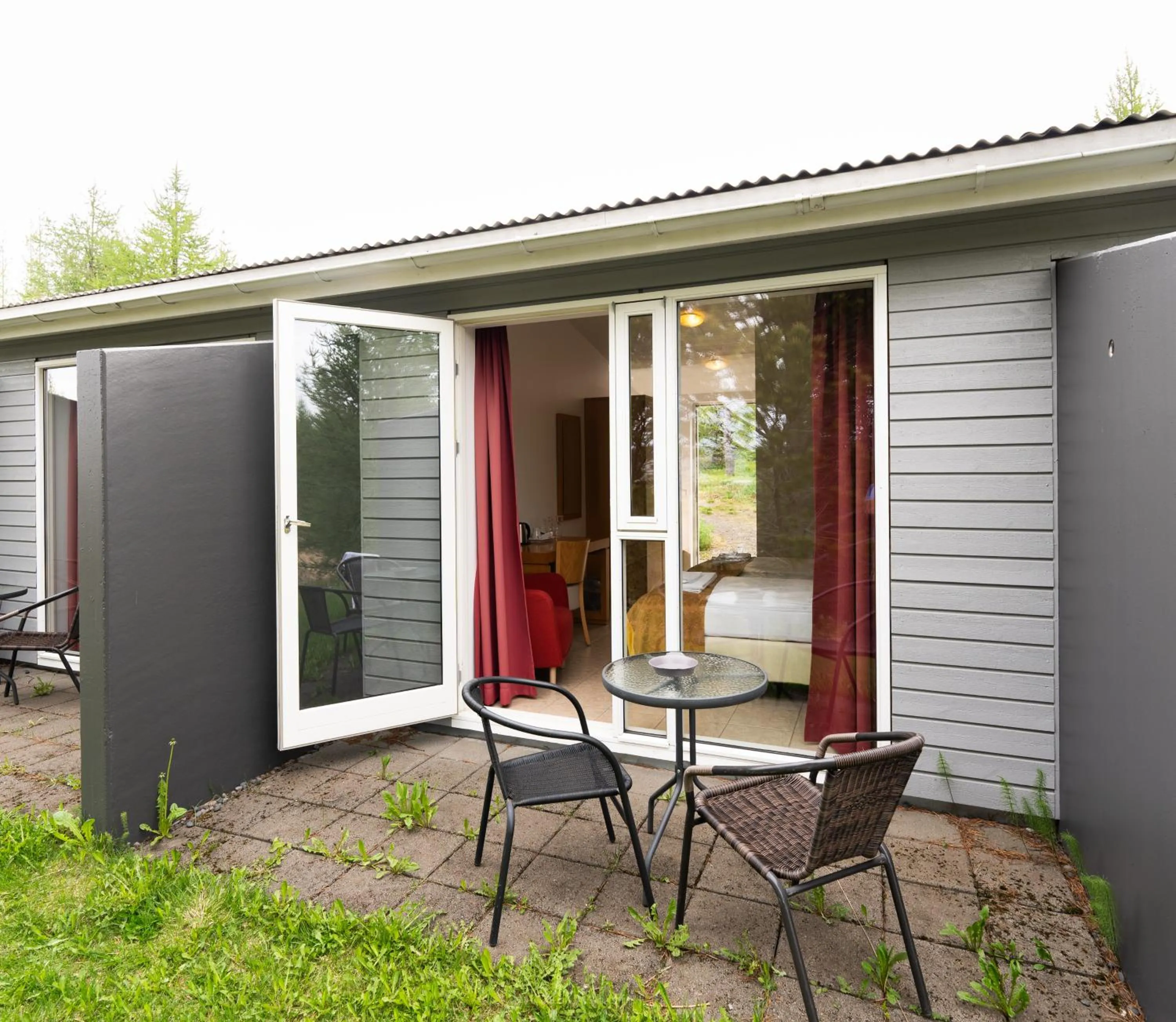 Balcony/Terrace in Hótel Eyvindará