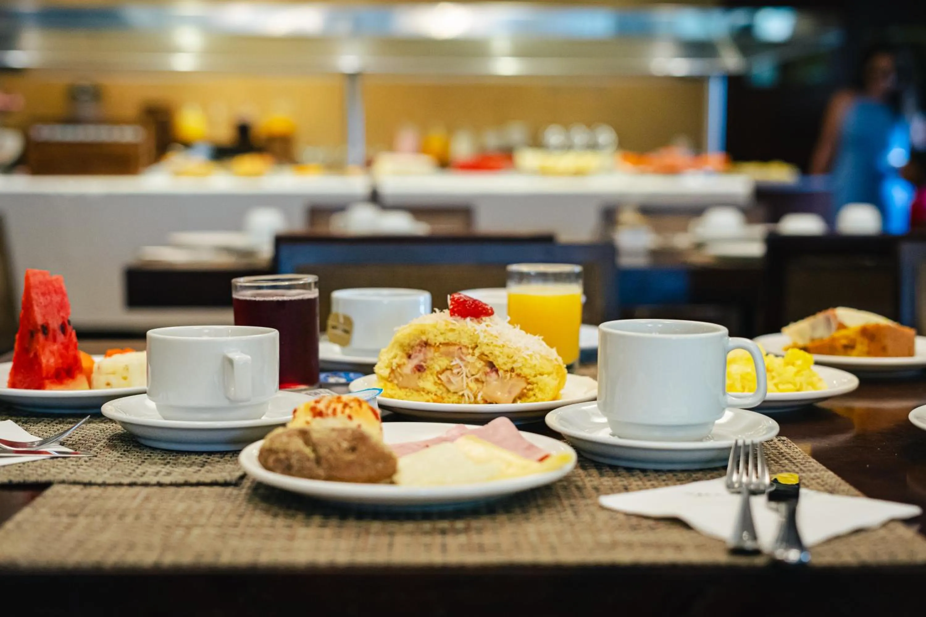 Breakfast in Villa Itaipava Resort & Conventions