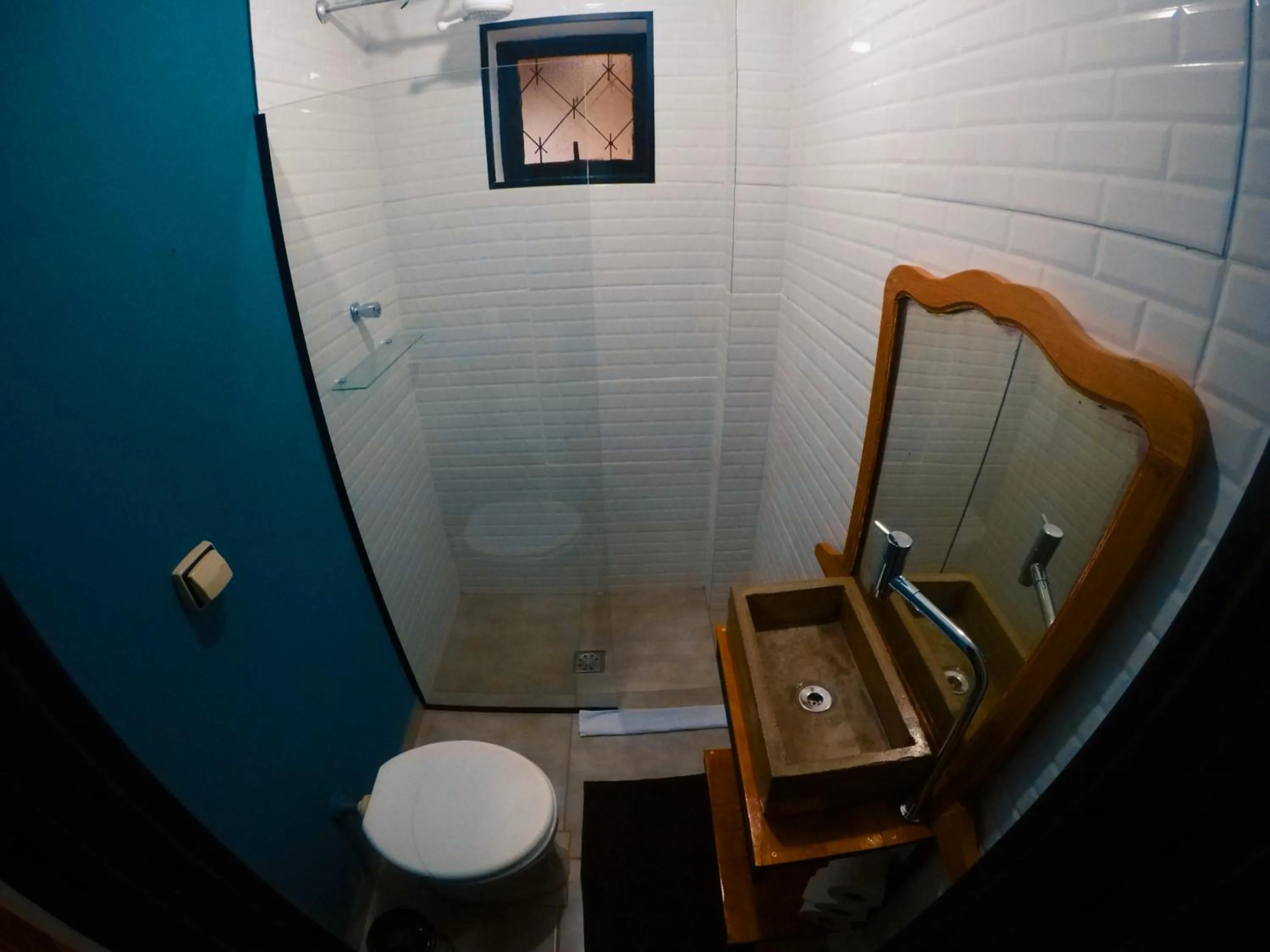 Bathroom in Pousada da Estação