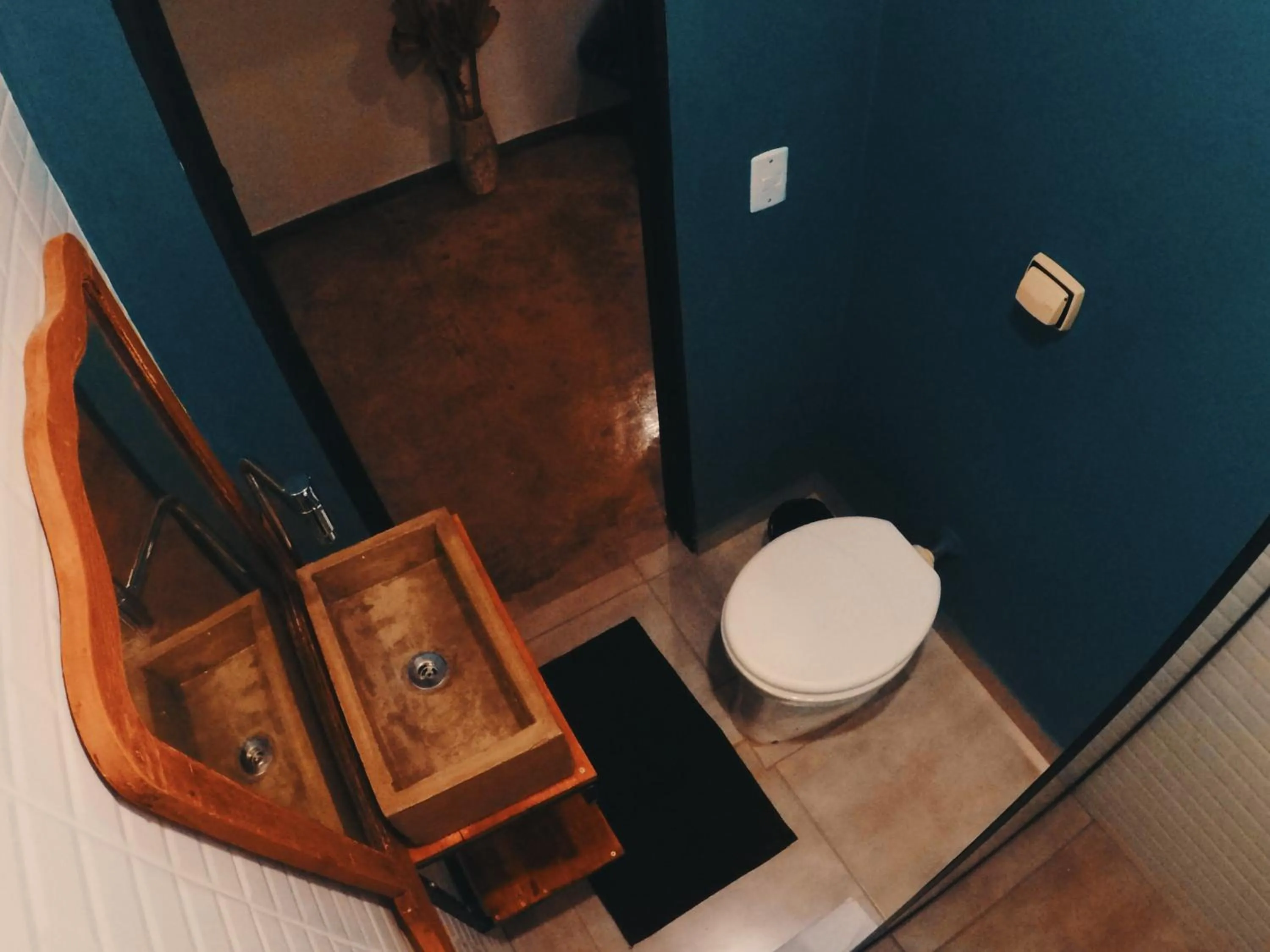 Bathroom in Pousada da Estação