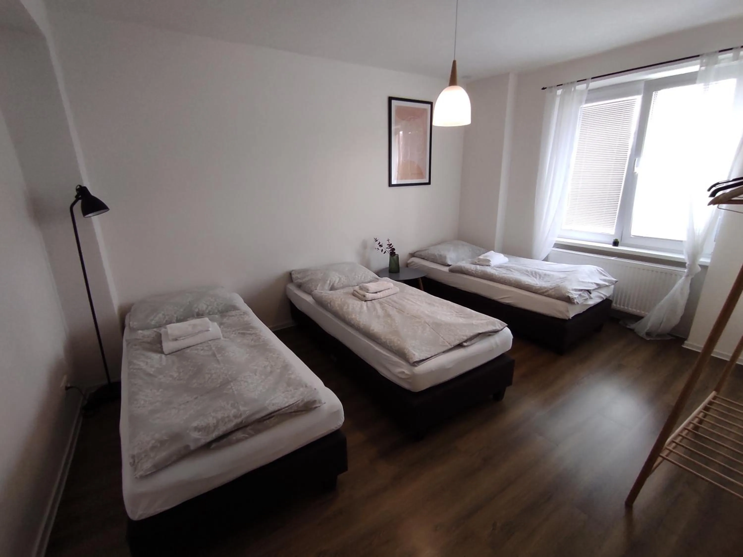 Bedroom, Bed in Symple apartments