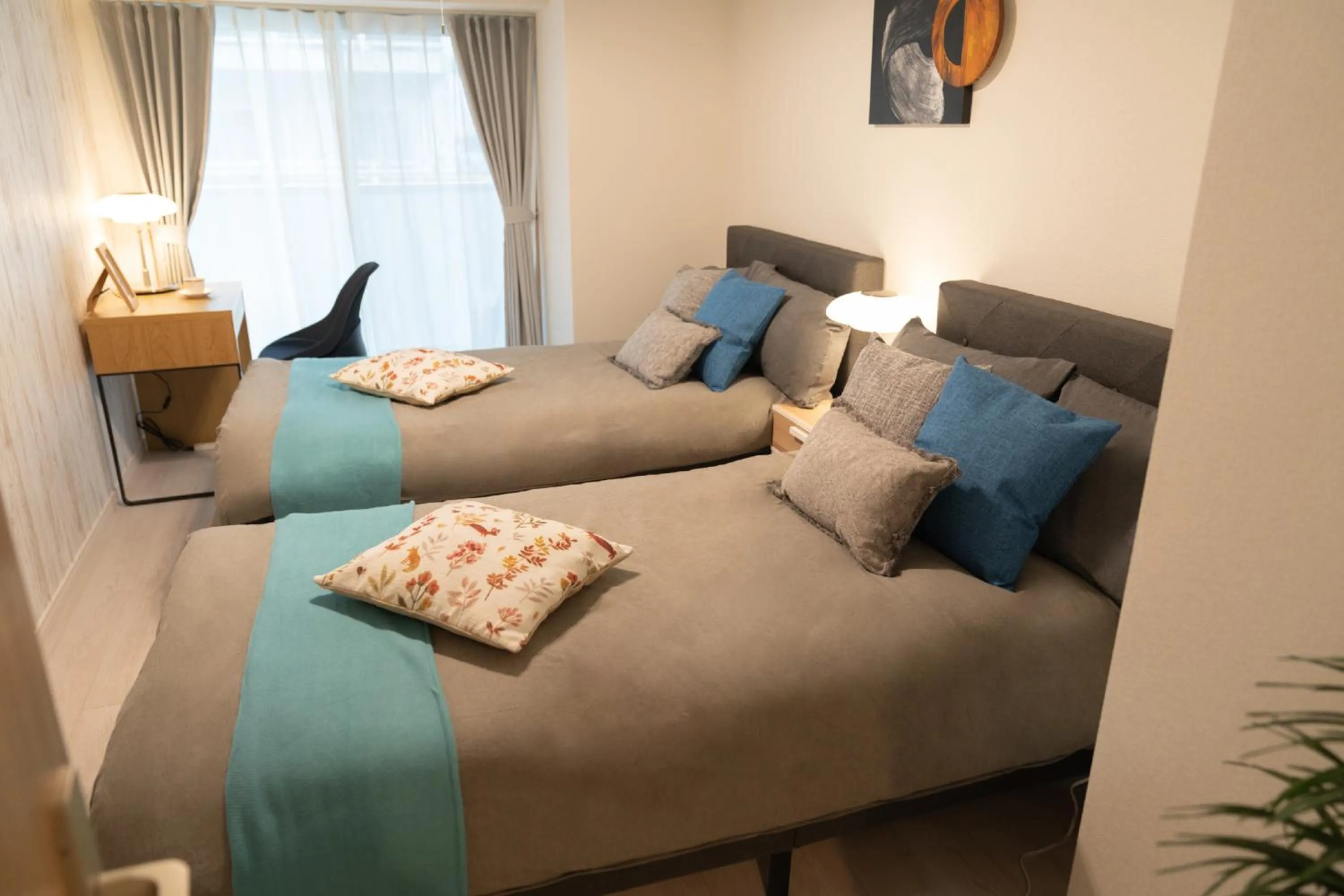 Bed in OSAKA SunShine TOWER21