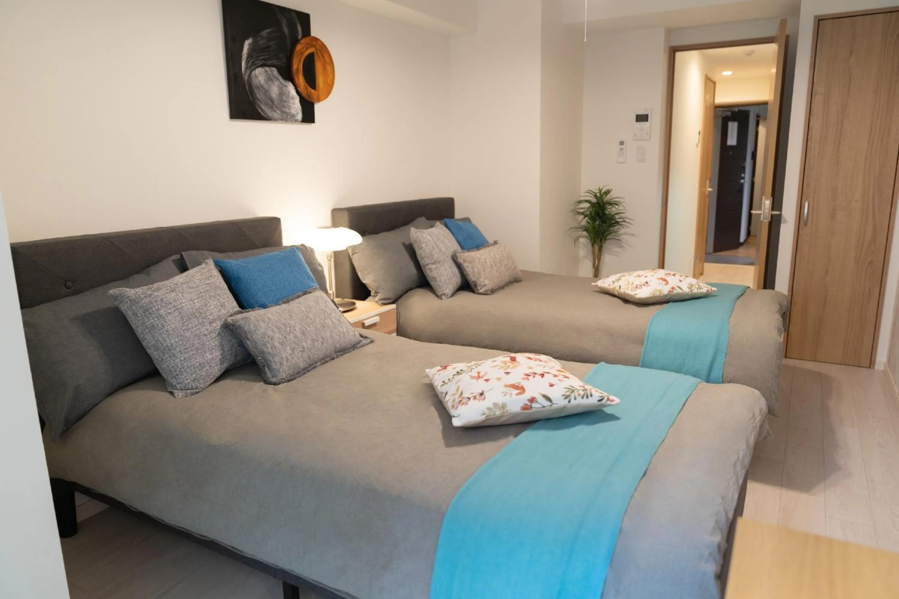 Bed in OSAKA SunShine TOWER21