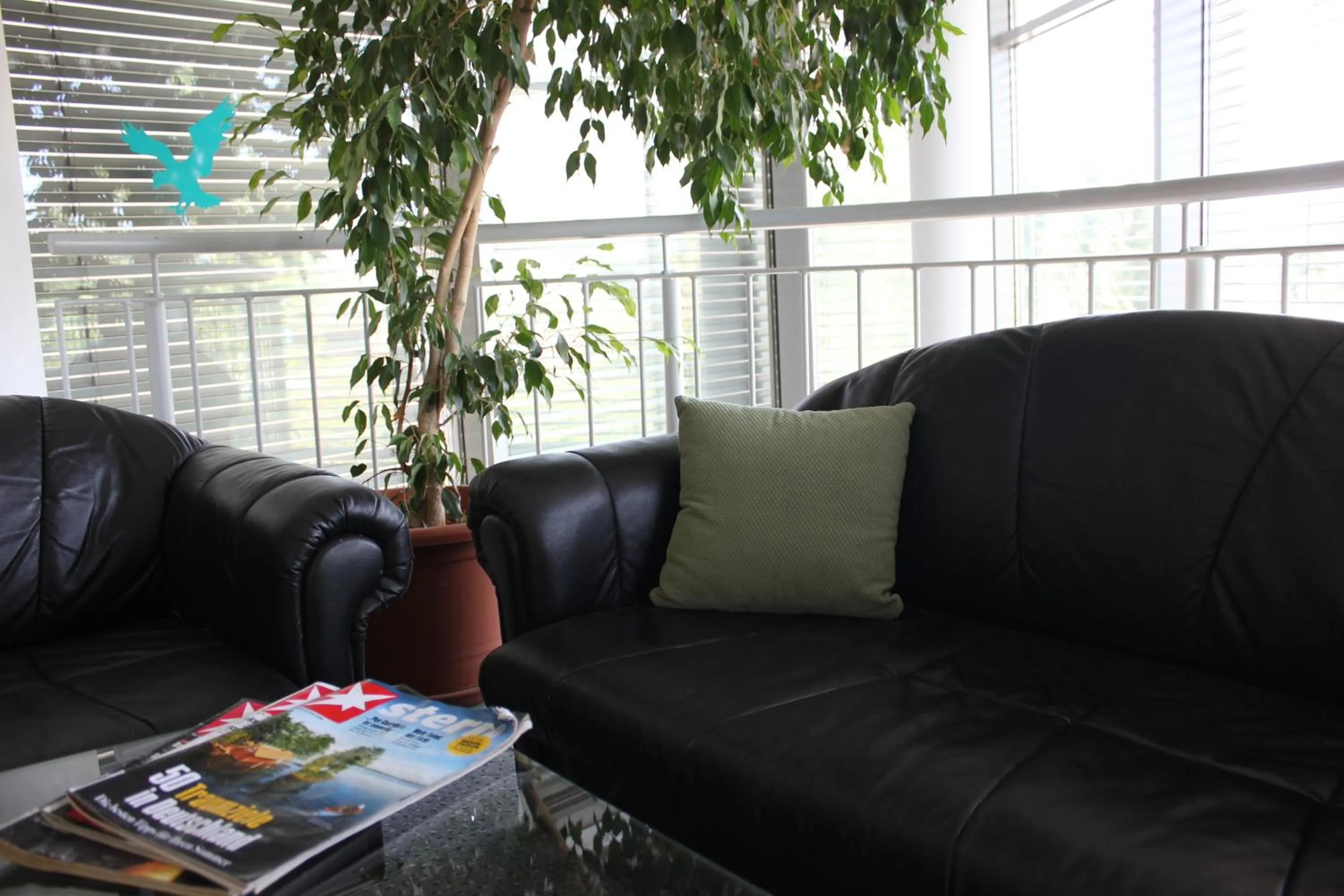 Seating area in Hotel Rheinbrücke