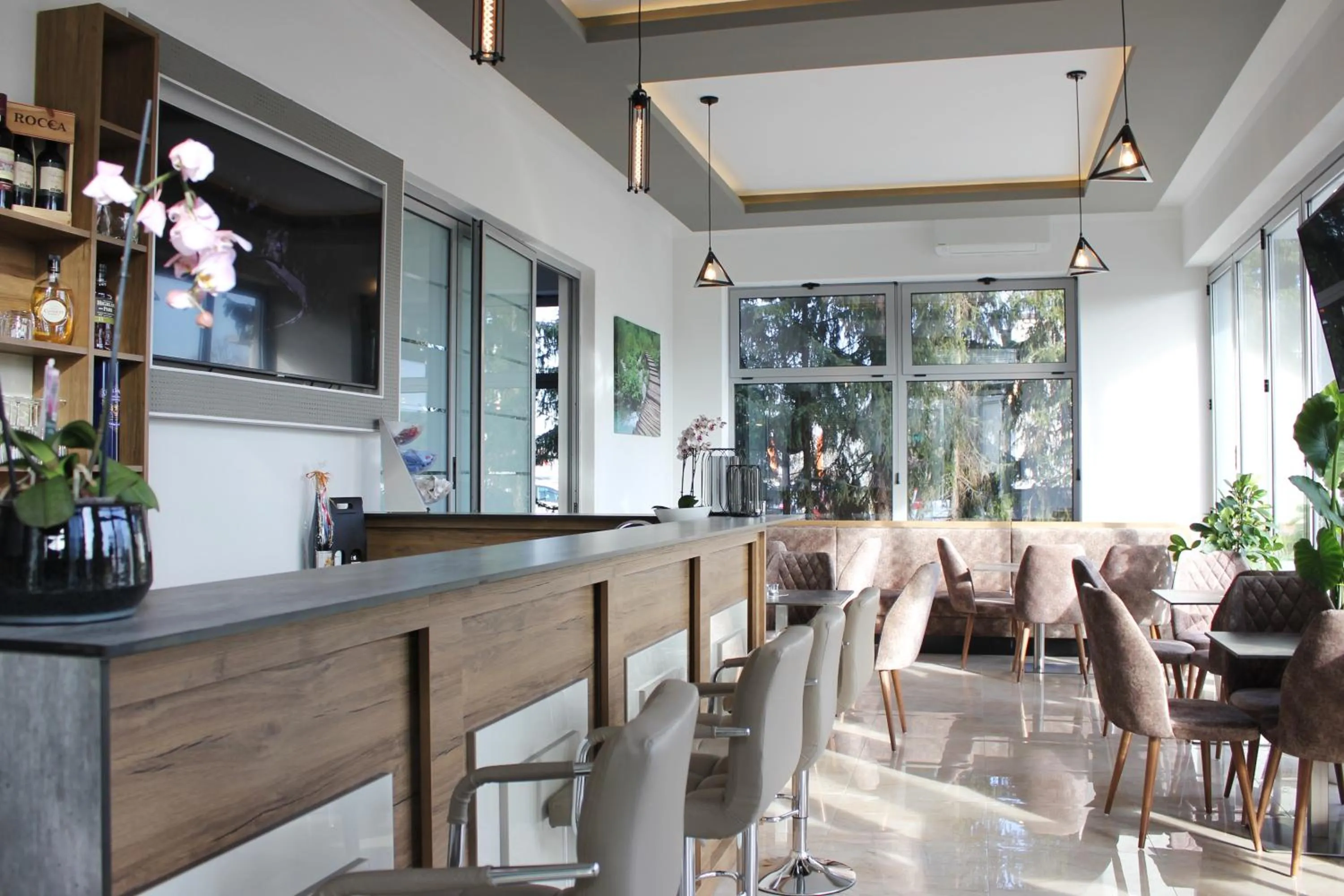 Lounge or bar in Hotel Rheinbrücke