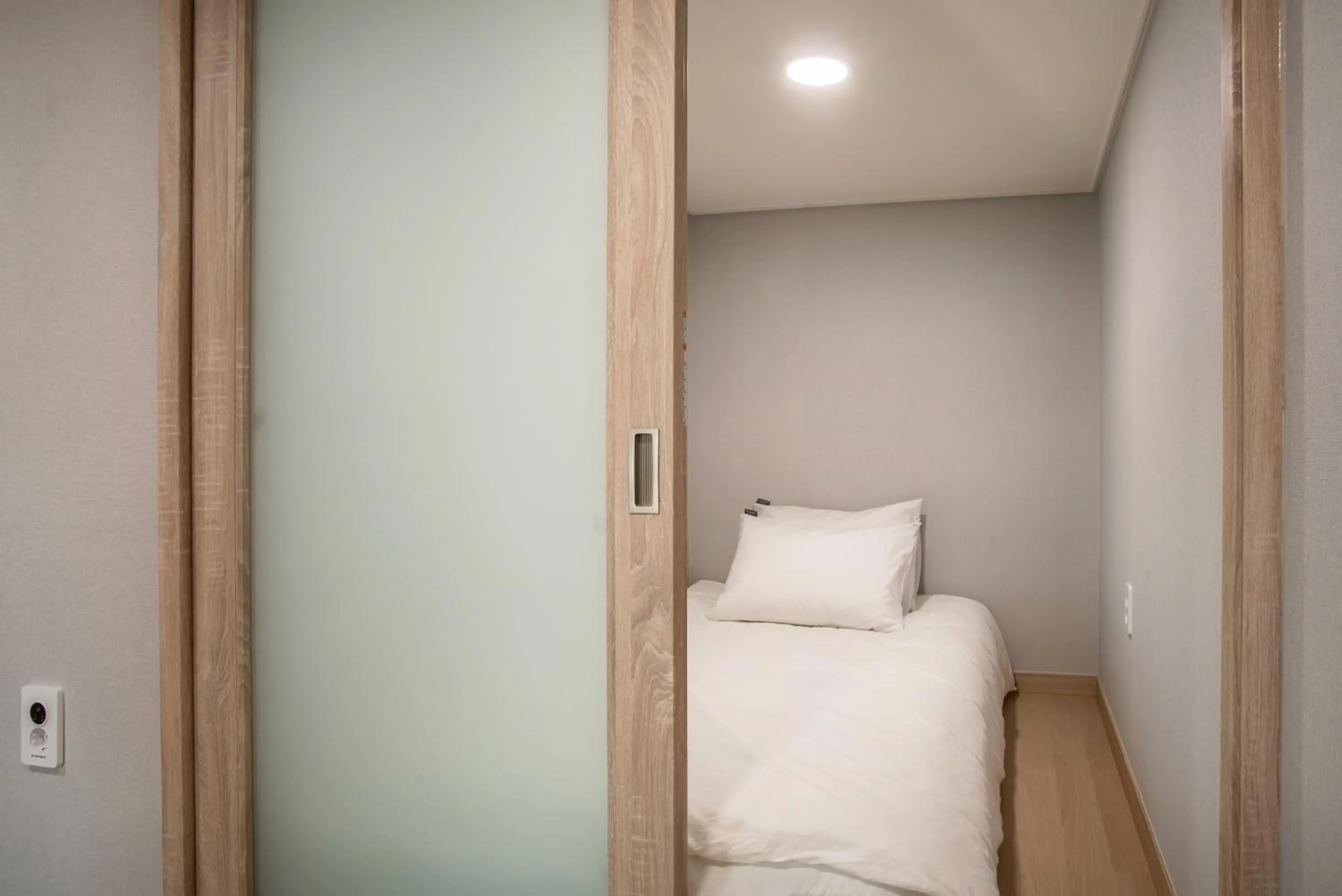 Bedroom, Bed in Jeju Central Park Residence