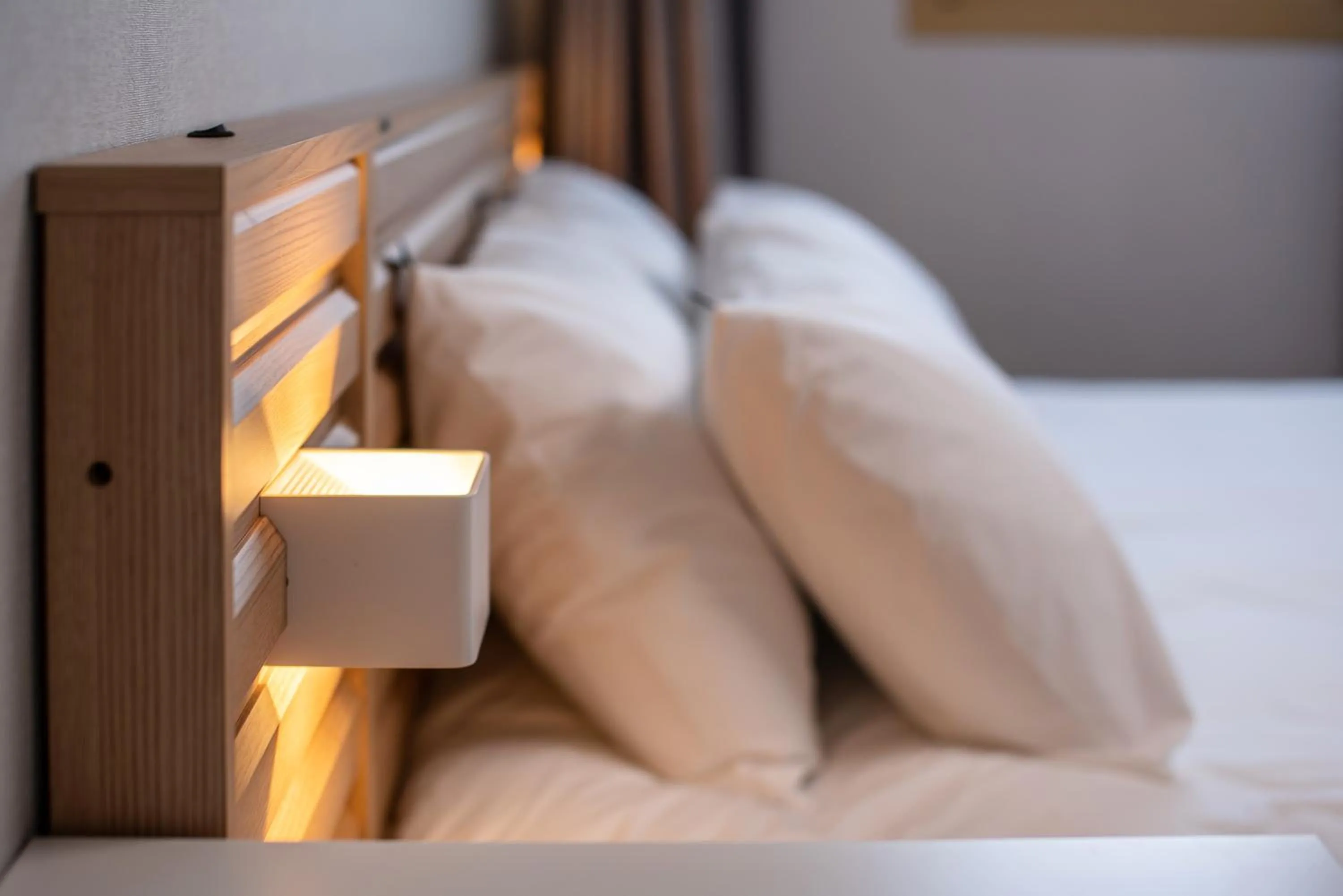 Bed in Jeju Central Park Residence