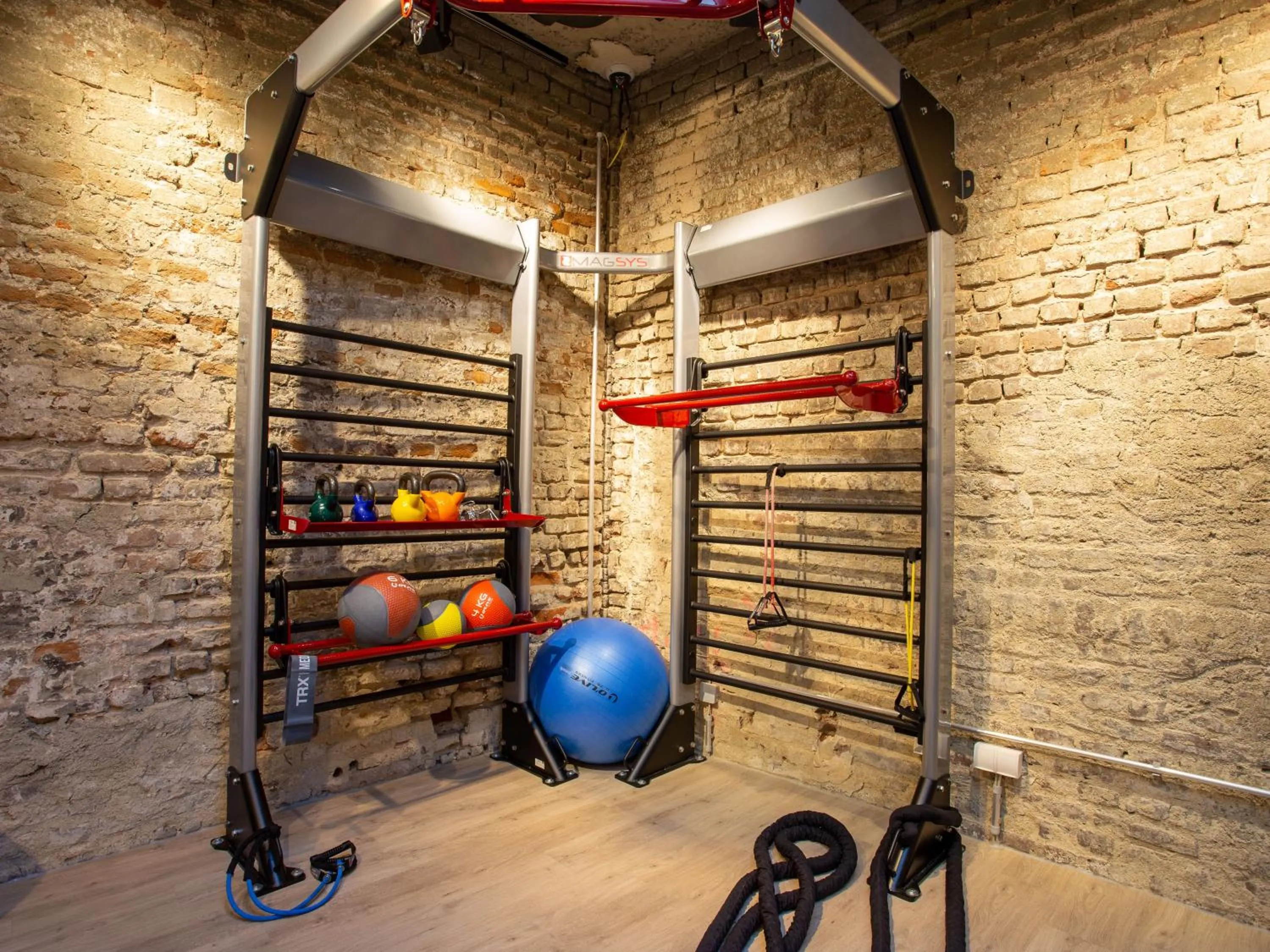 Fitness centre/facilities in Limehome Düsseldorf Stresemannstraße - Digital Access