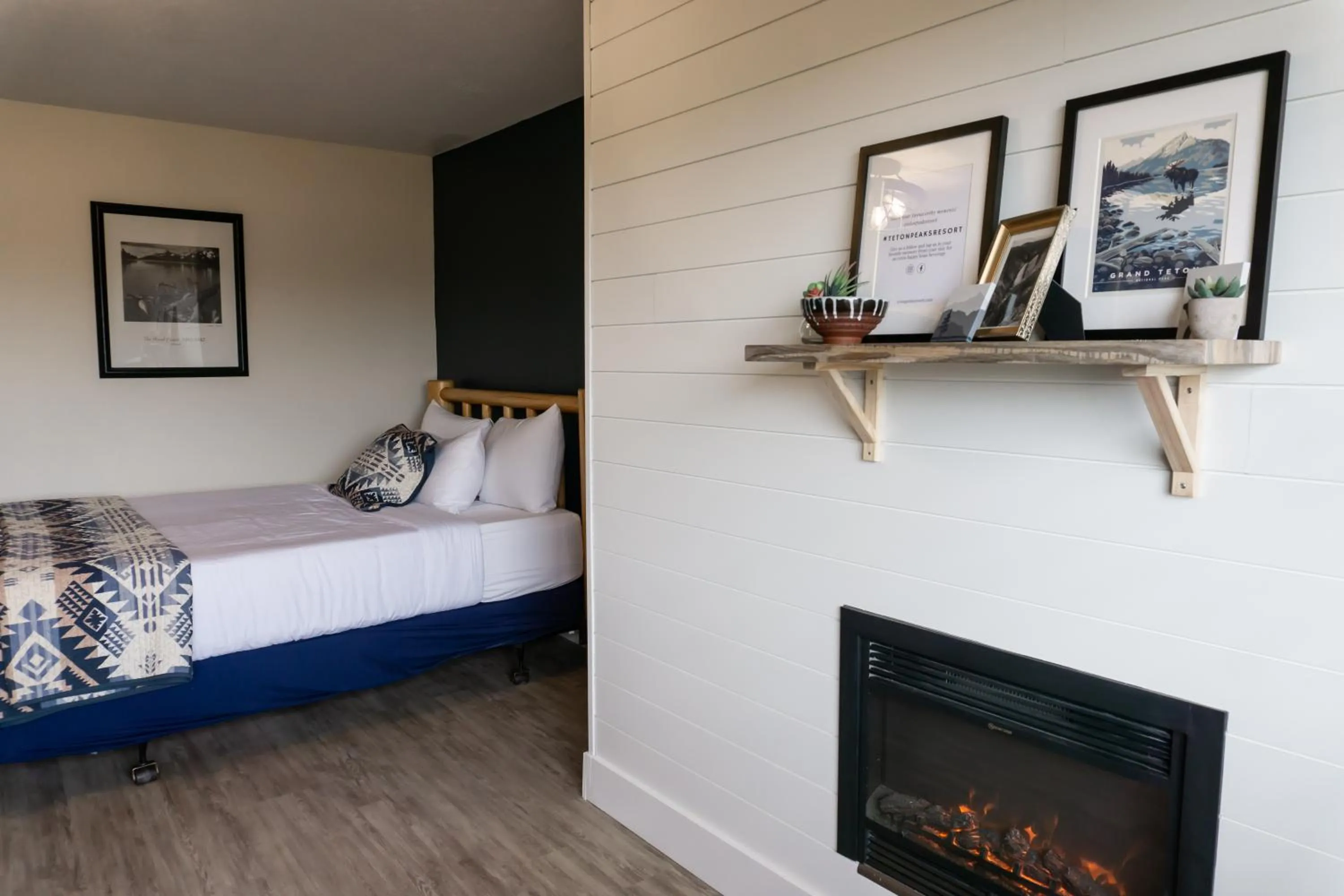 Bed in Teton Peaks Resort