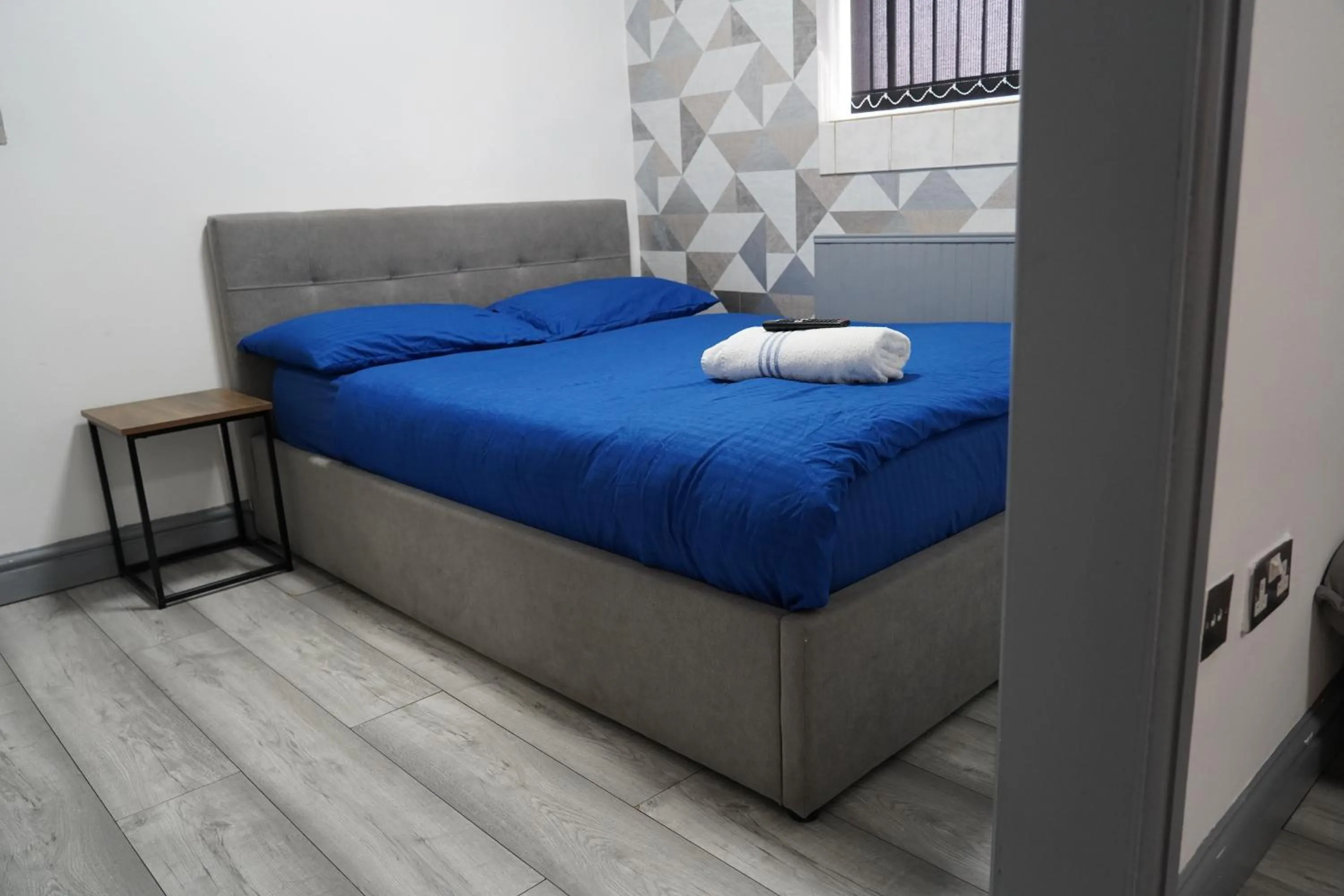 Bed in Hills View Apartments