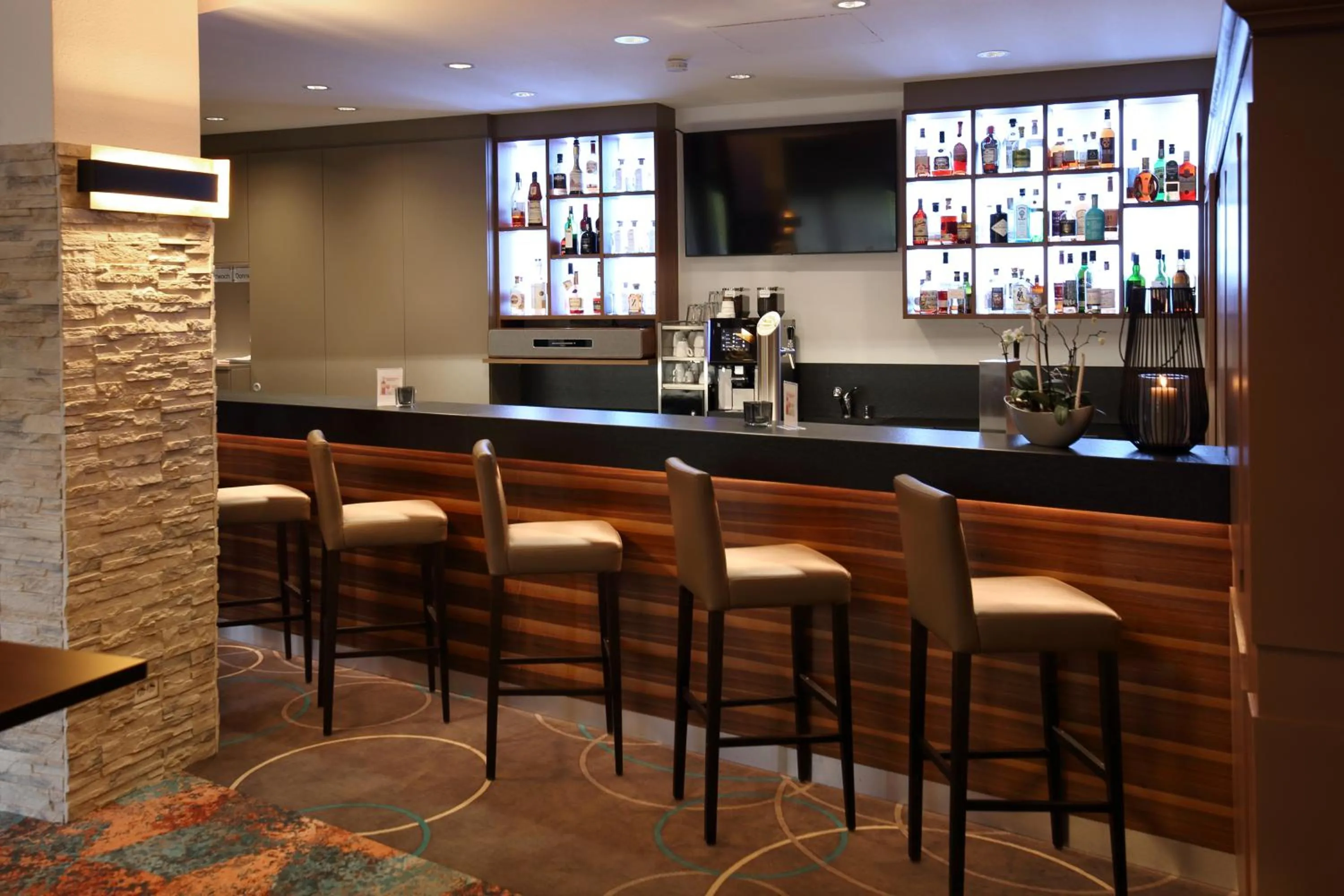 Lounge or bar in Lobinger-Parkhotel