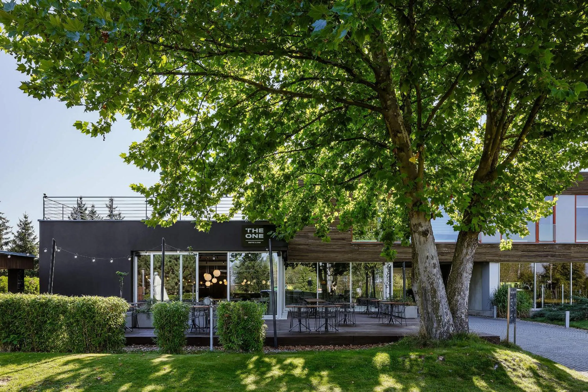 Property building in Blue Orange Resort