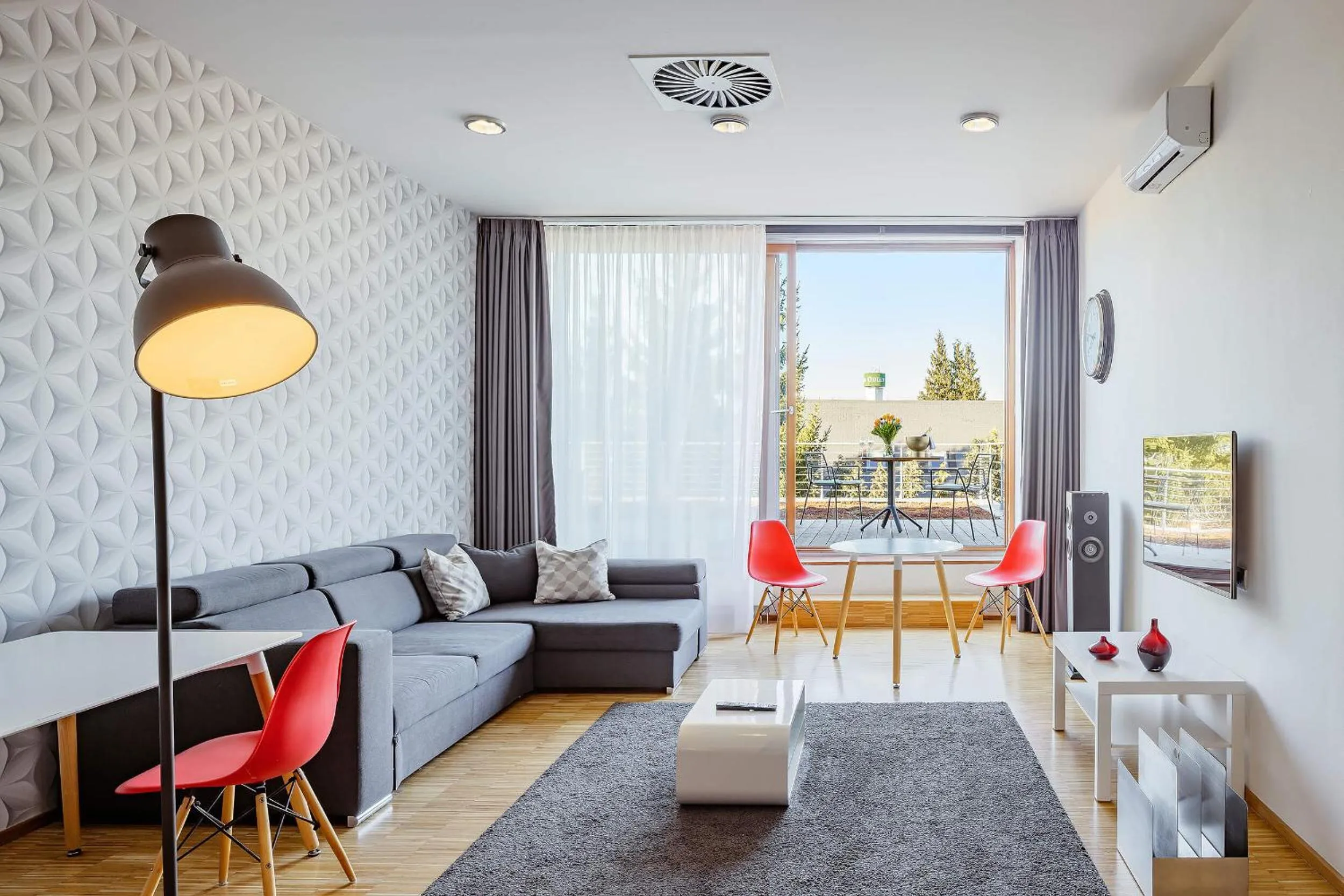 Living room in Blue Orange Resort