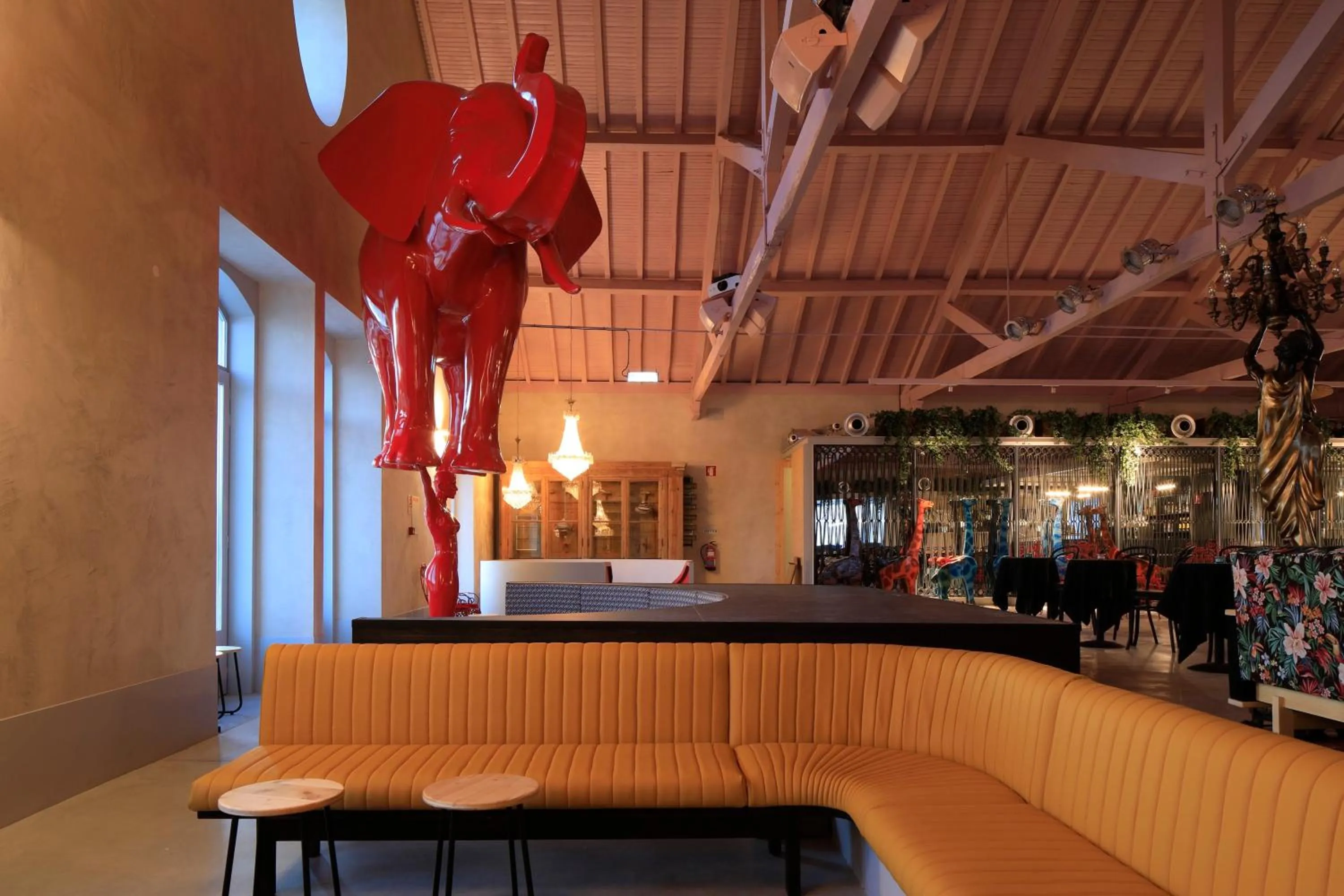 Restaurant/places to eat in Zero Box Lodge Coimbra