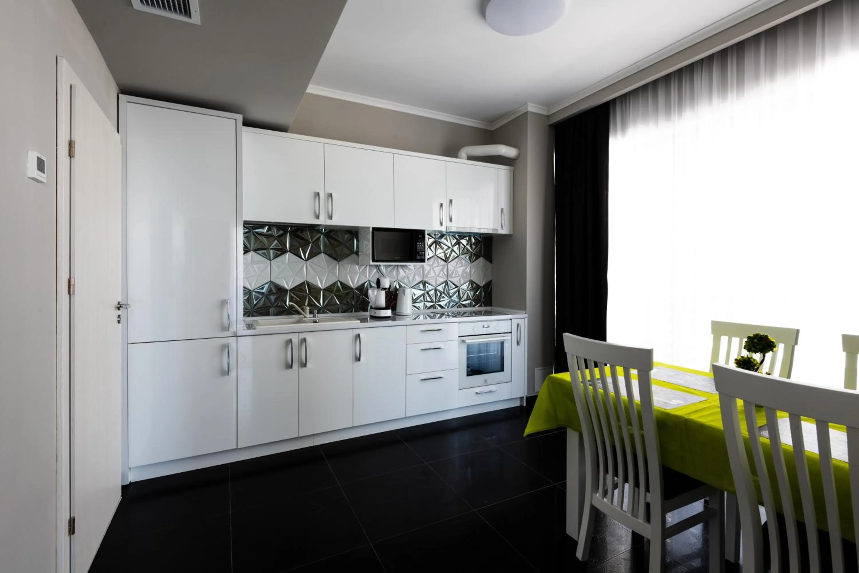 Kitchen or kitchenette in Hotel Javu
