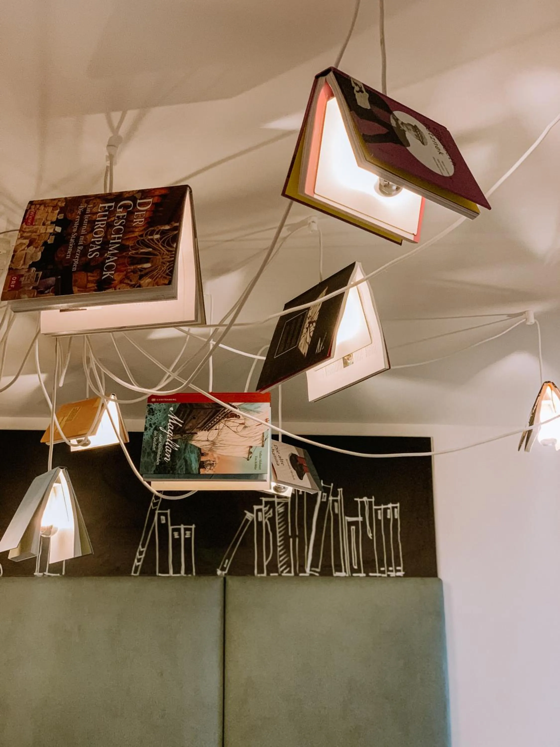 Decorative detail in Lesehotel