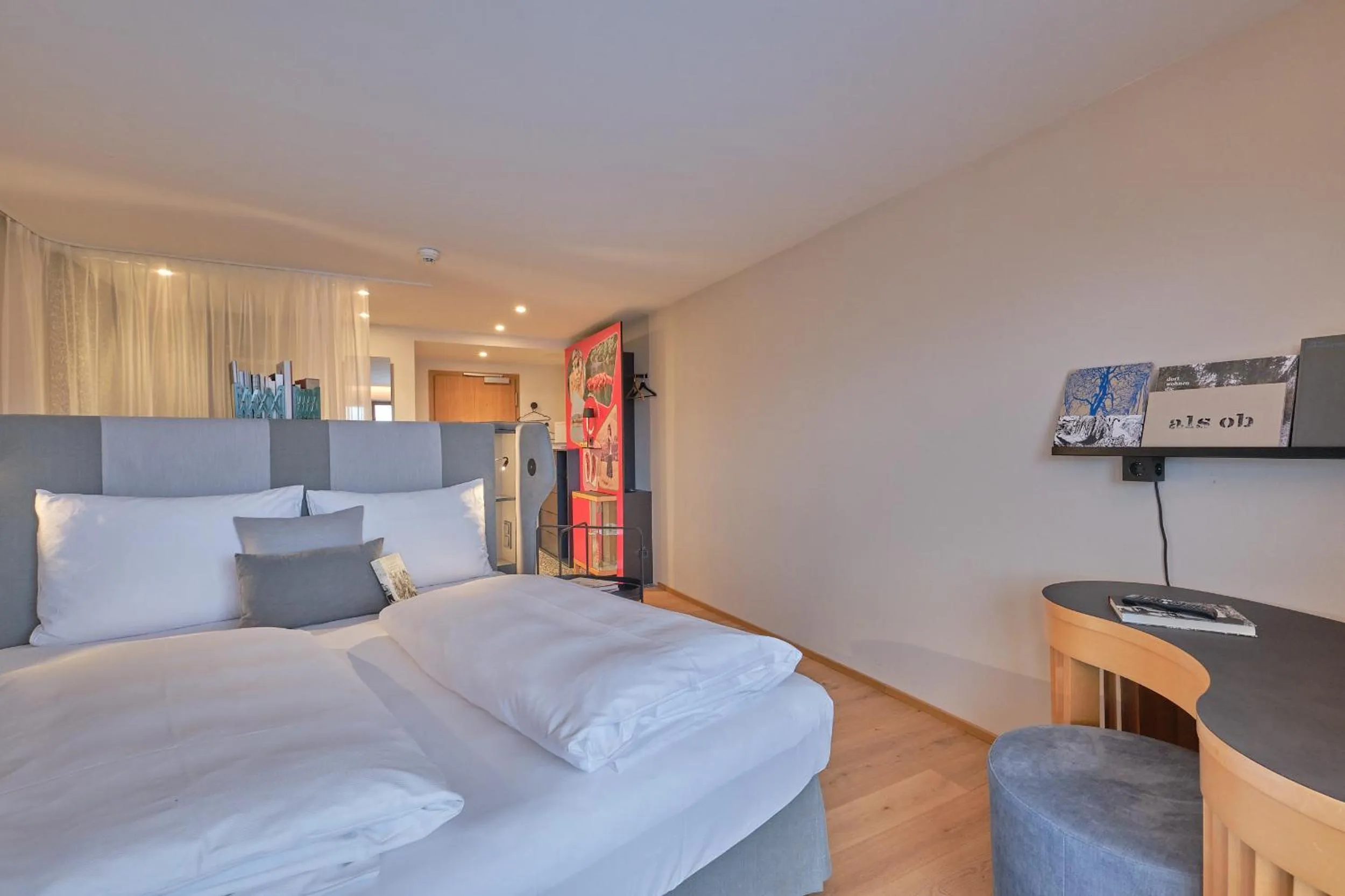 Photo of the whole room in Lesehotel