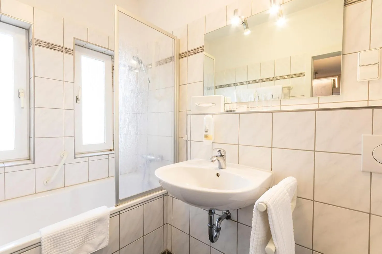 Bathroom in Hotel Elisabetha Garni