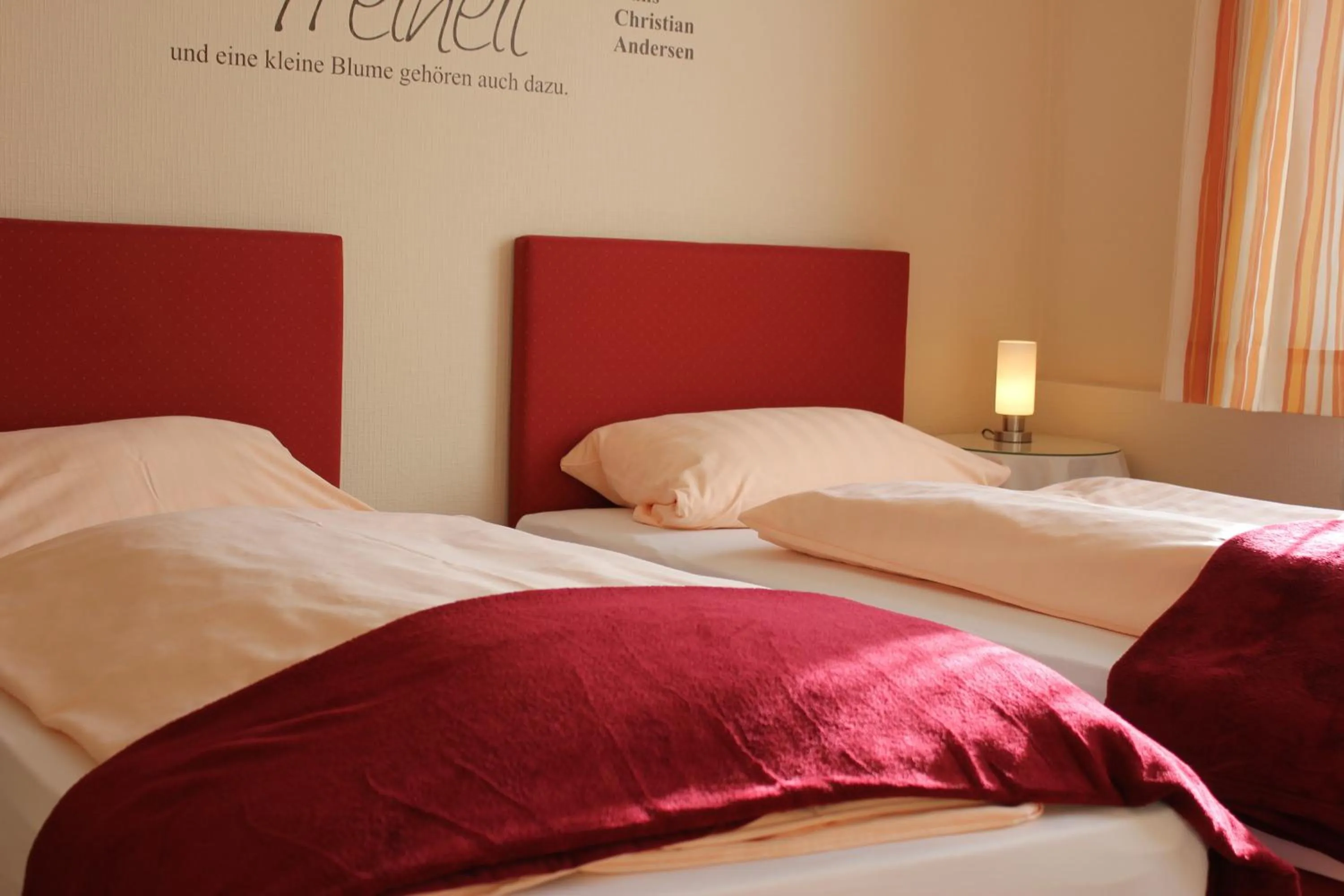 Bed in Hotel Elisabetha Garni