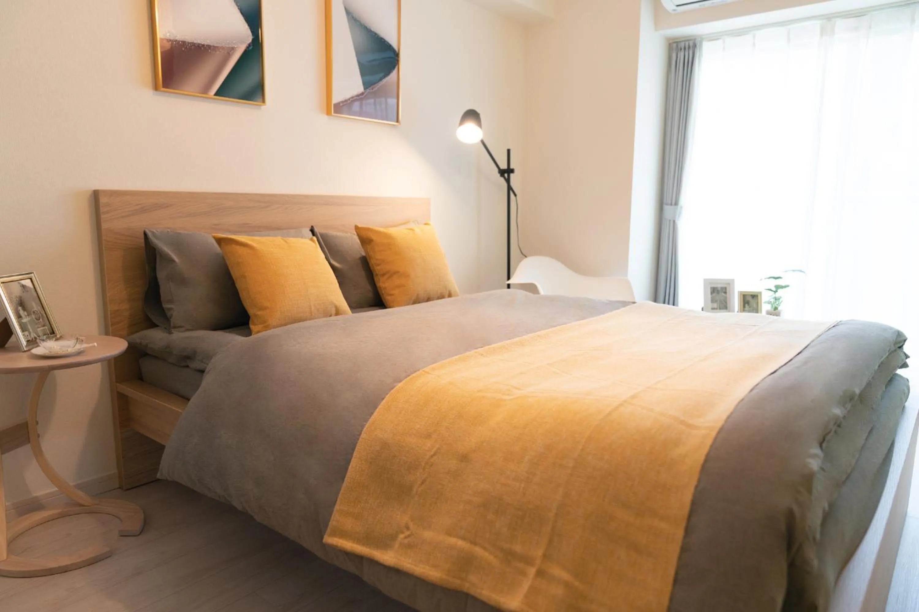 Bed in OSAKA SUNSHINE TOWER82