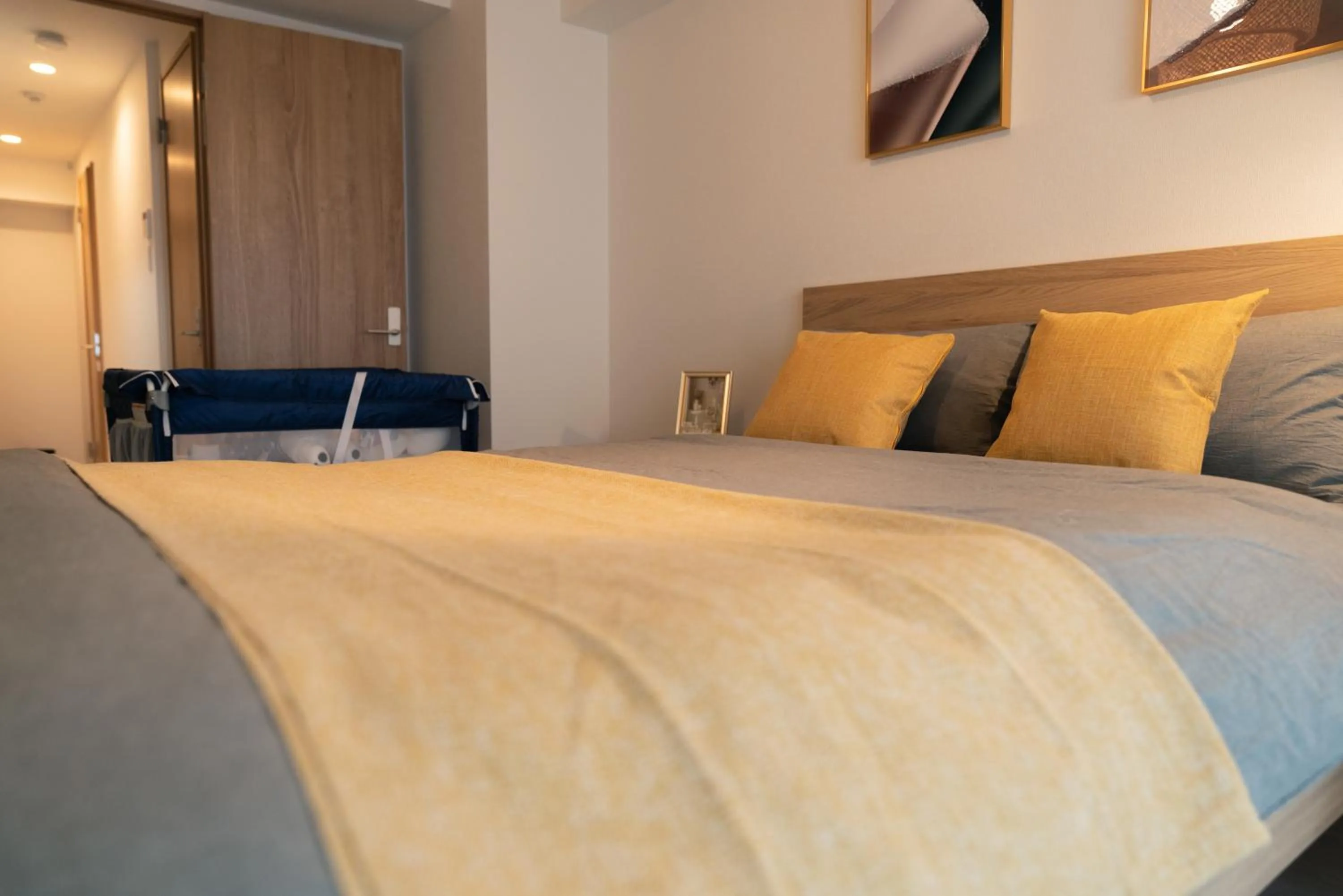 Bed in OSAKA SUNSHINE TOWER82