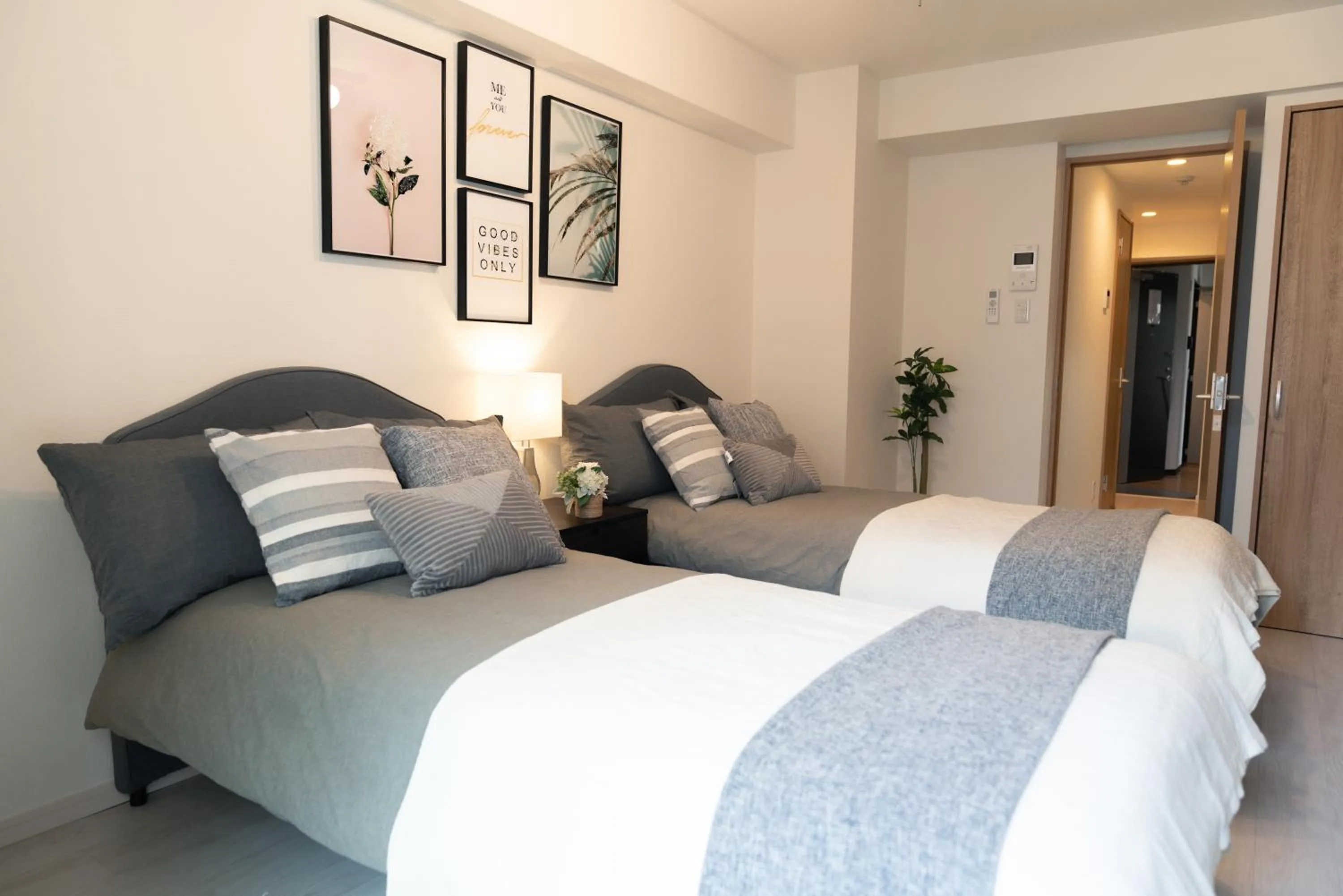 Bed in OSAKA SUNSHINE TOWER81