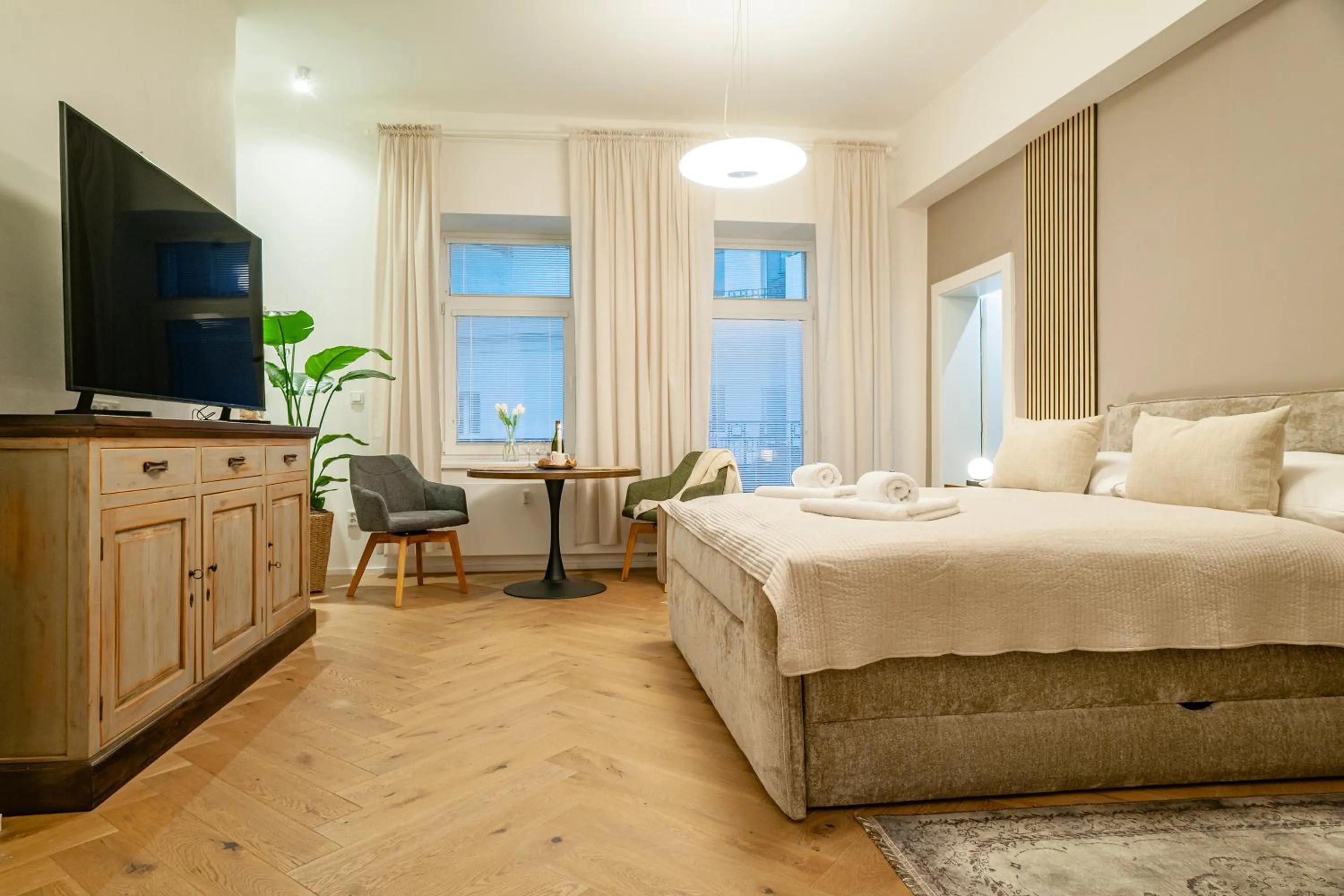 Bed in Sting Old Town Ostrava