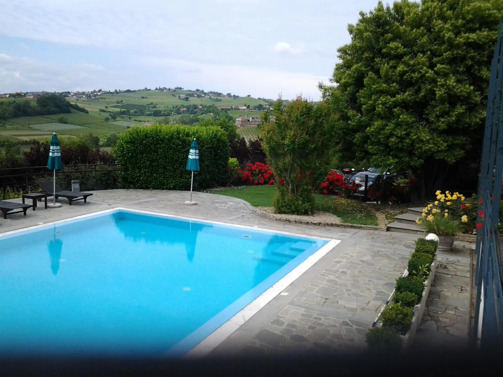 Pool view in Locanda del Boscogrande