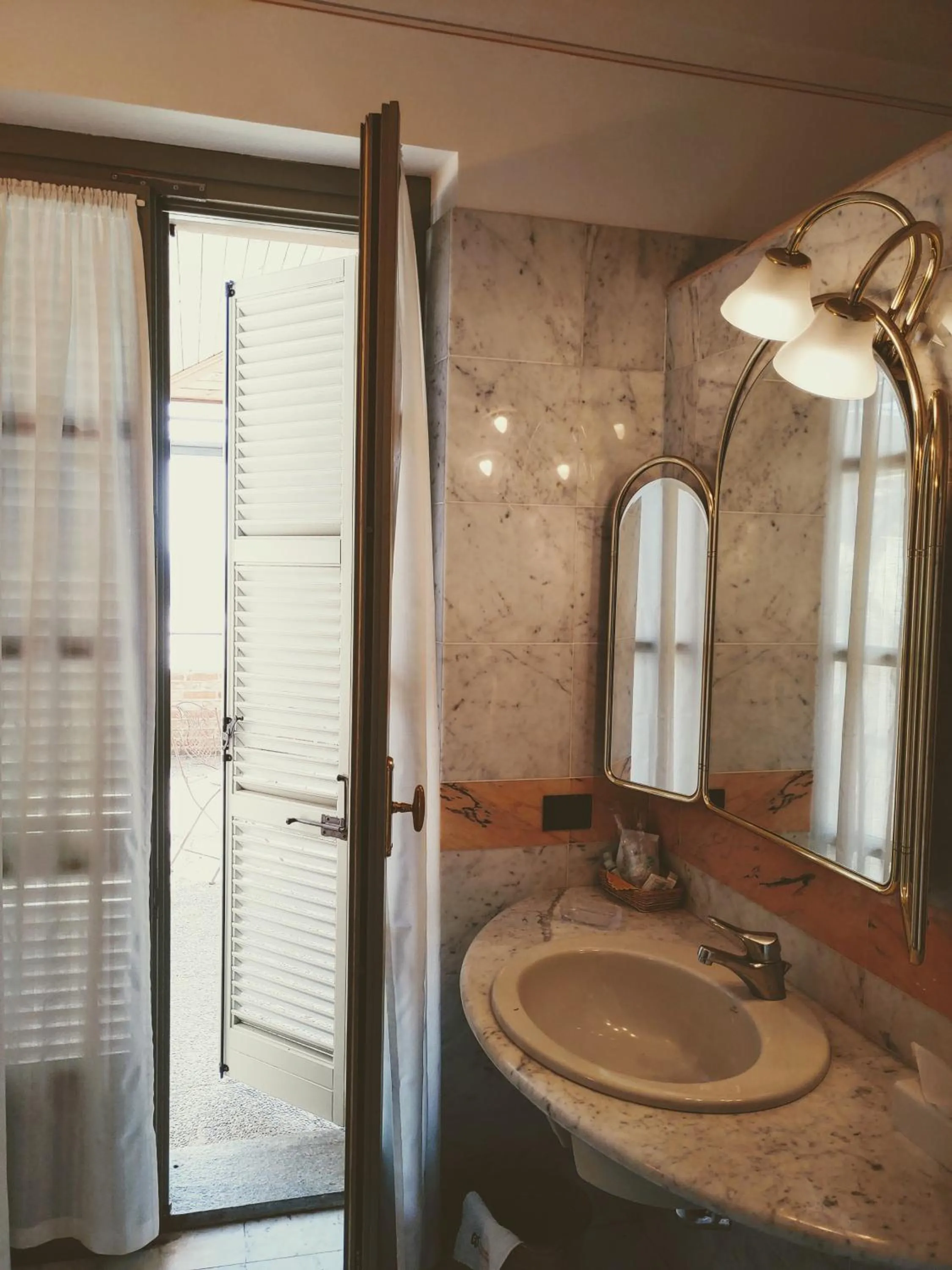 Bathroom in Locanda del Boscogrande