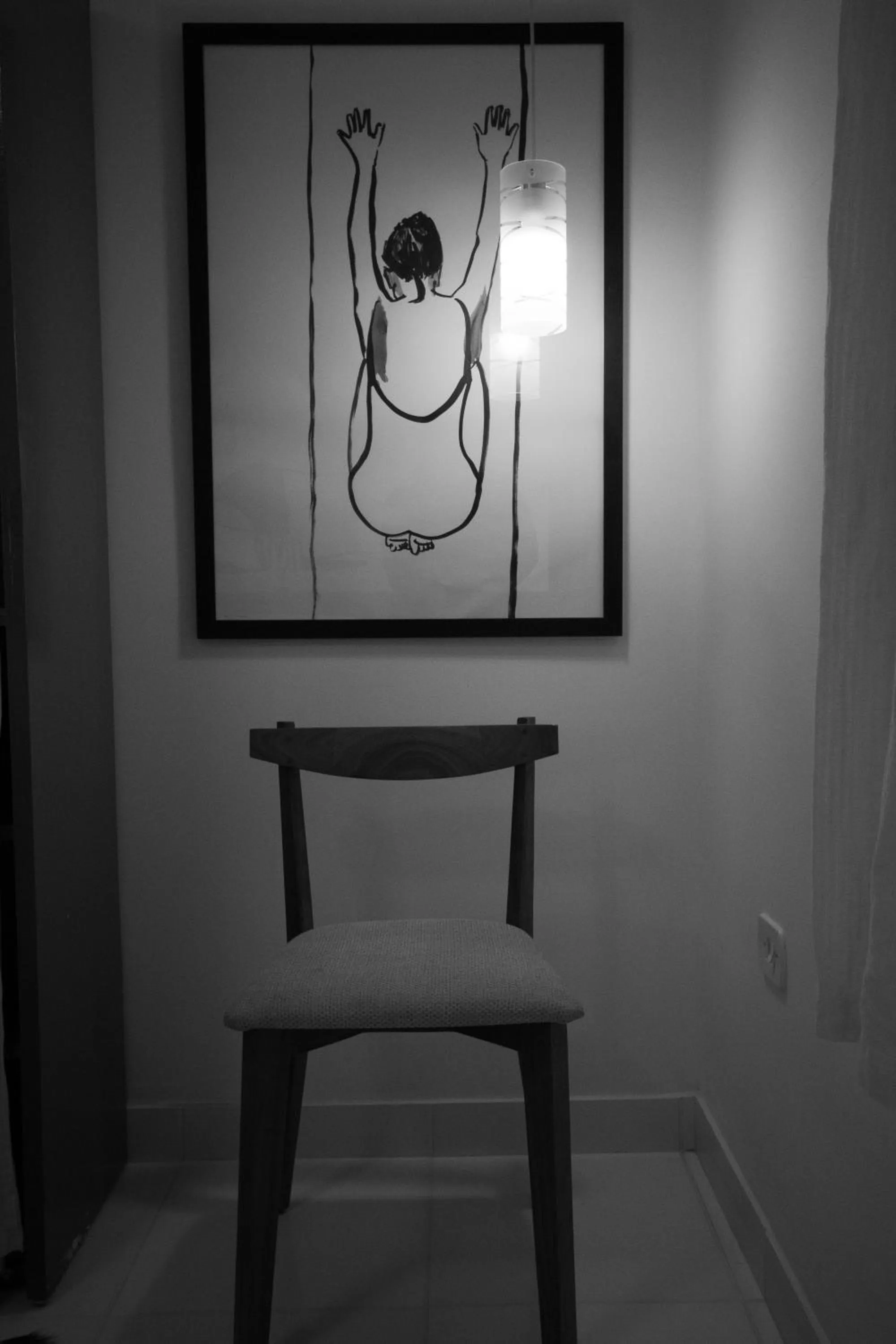 Decorative detail in Pousada Ecohar Yoga