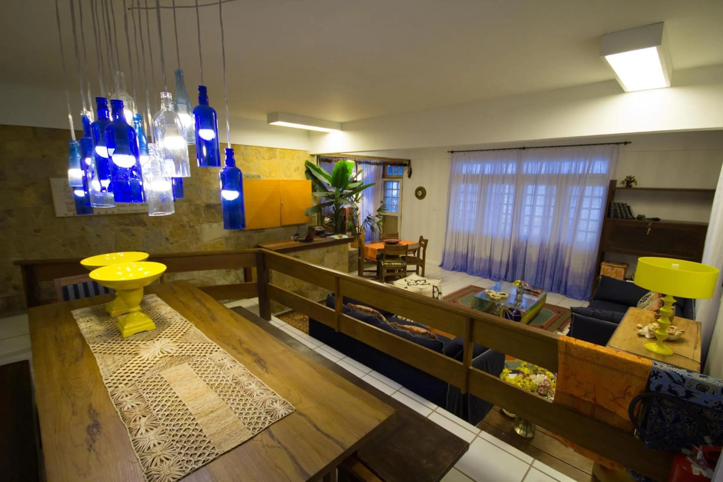 Lobby or reception in Pousada Ecohar Yoga