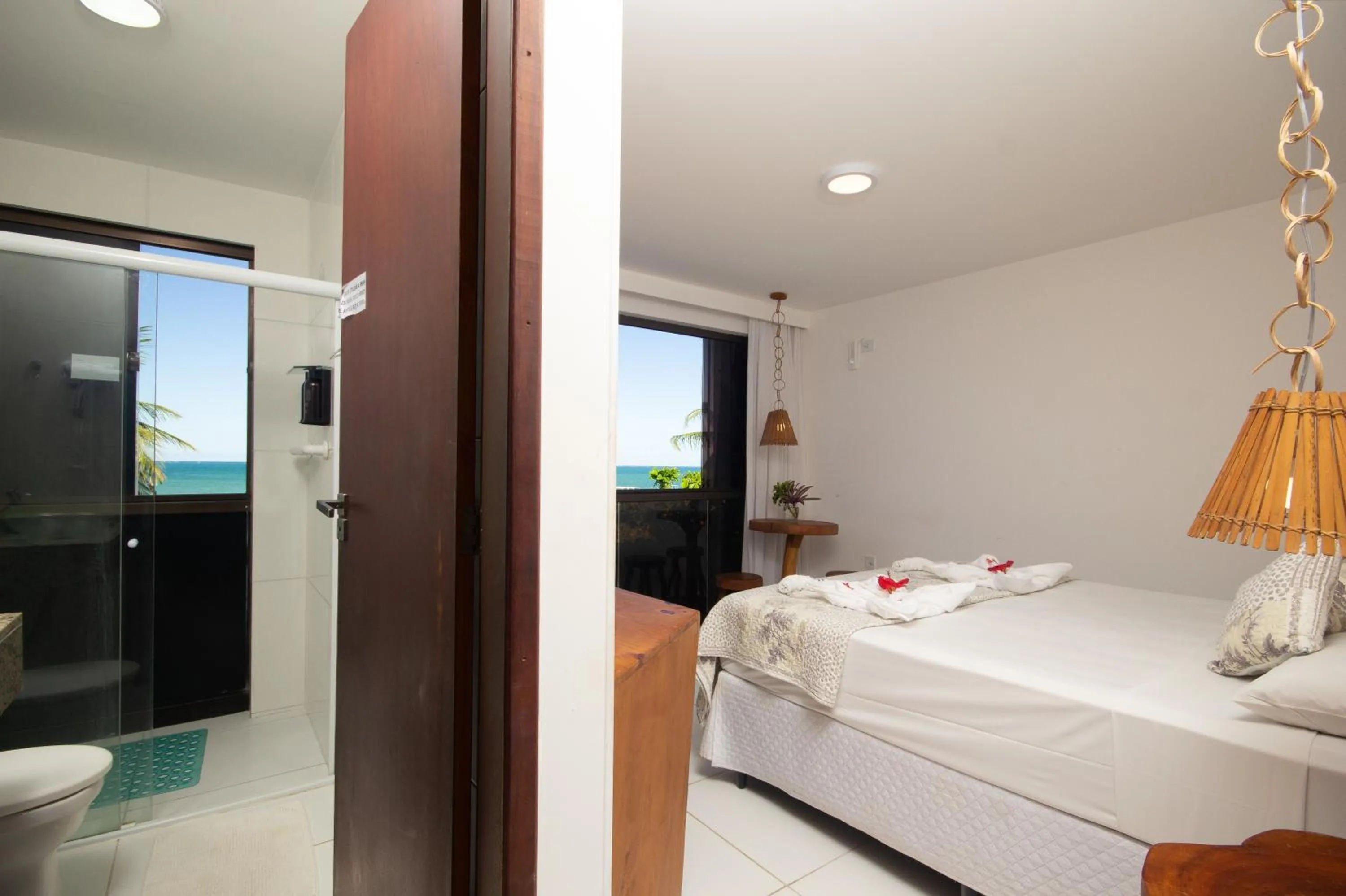 Bedroom, Bed in Pousada Ecohar Yoga