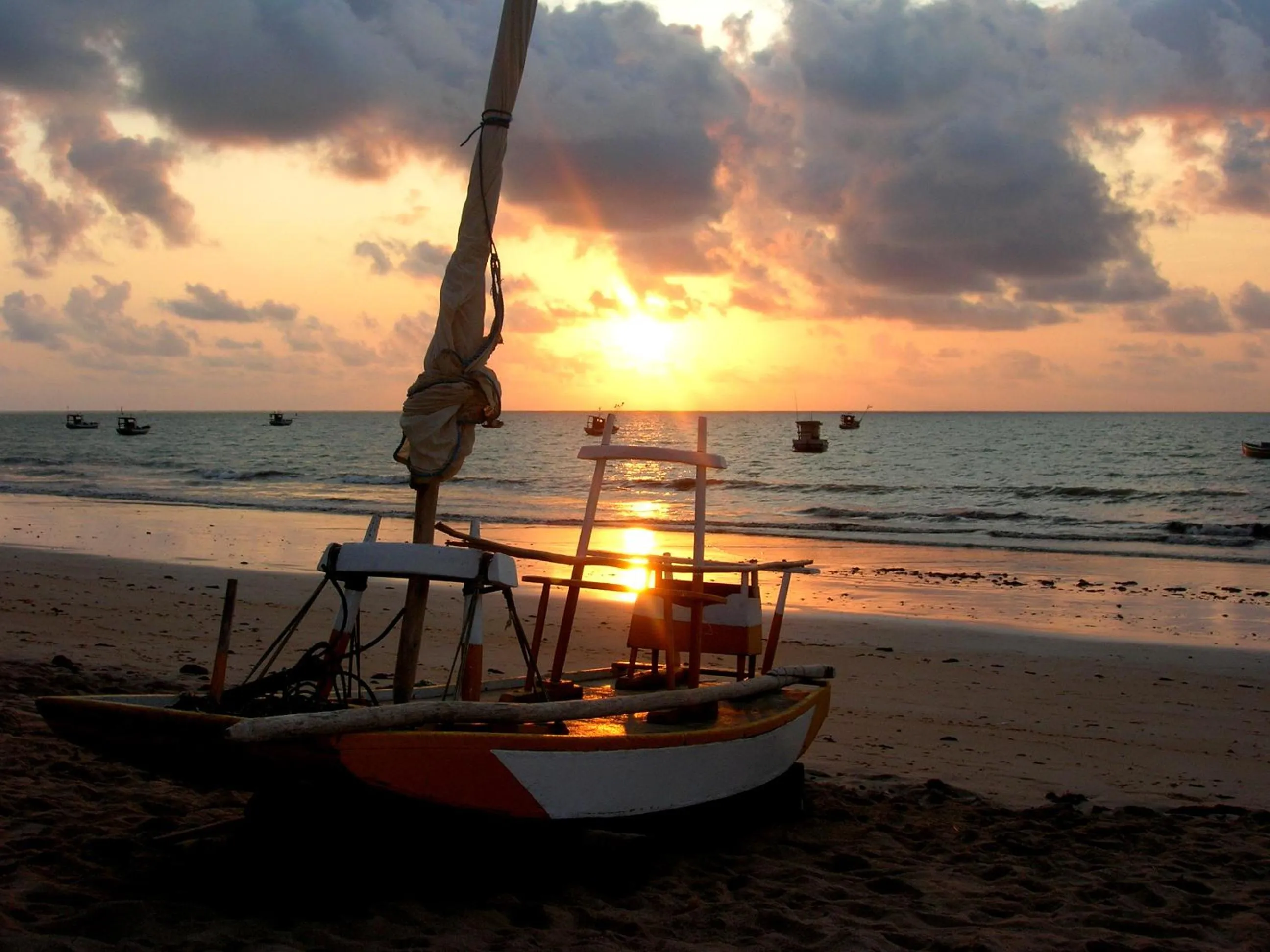 Beach in Pousada Ecohar Yoga