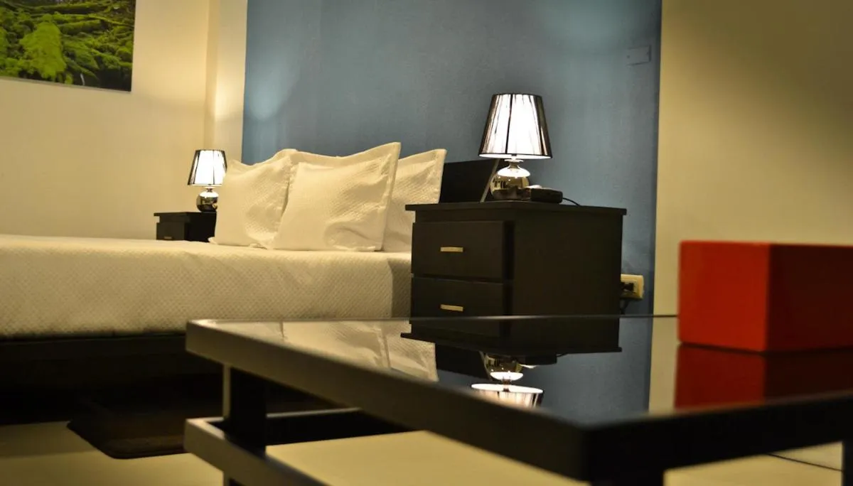 Decorative detail, Bed in Wayak Hotel