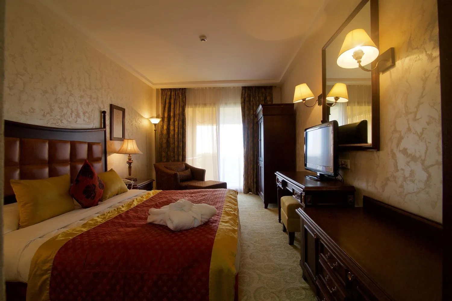 Bed in Hala Hotel & Aqua Park