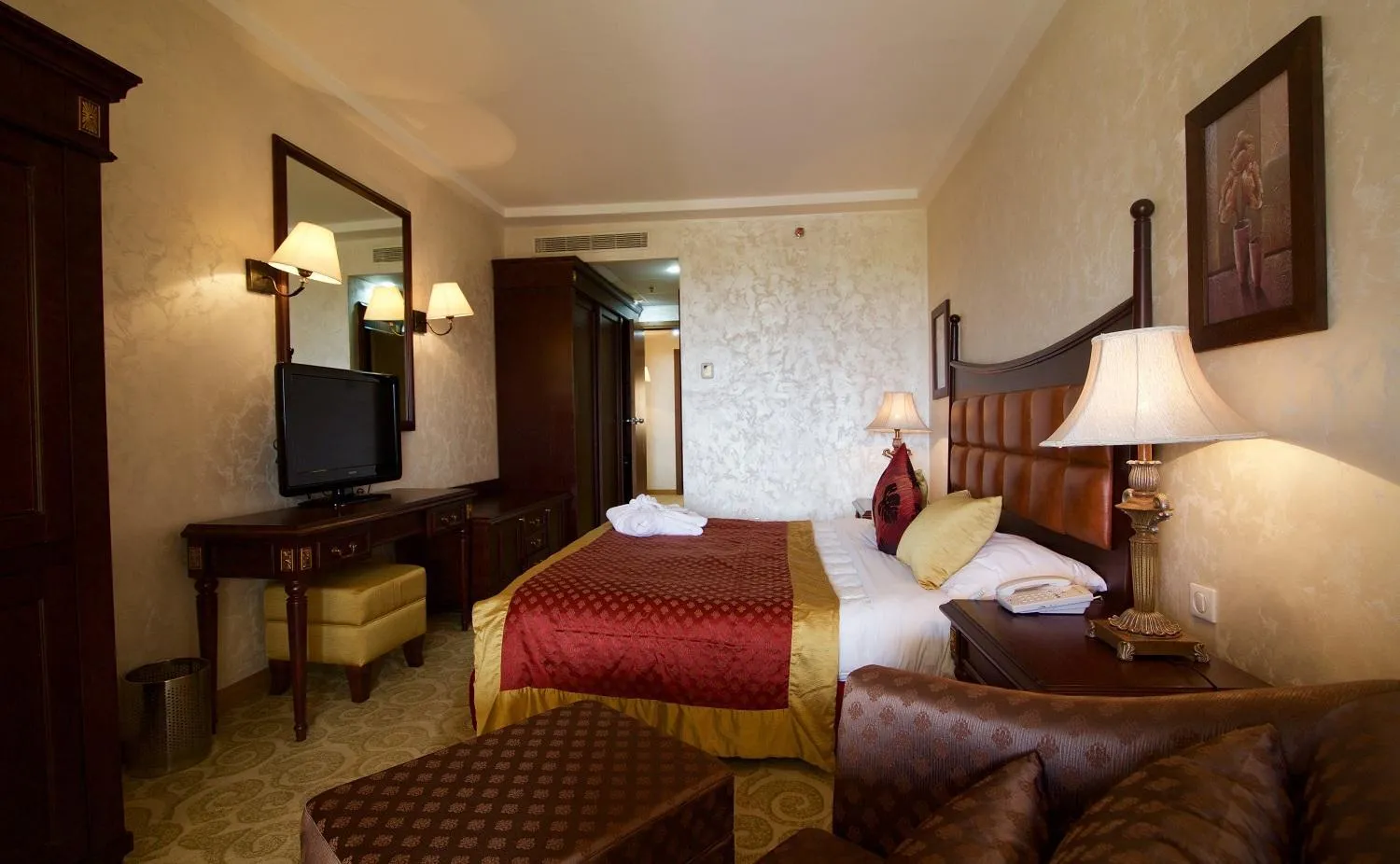 Bed in Hala Hotel & Aqua Park