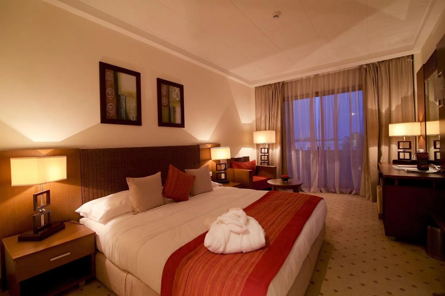 Bed in Hala Hotel & Aqua Park