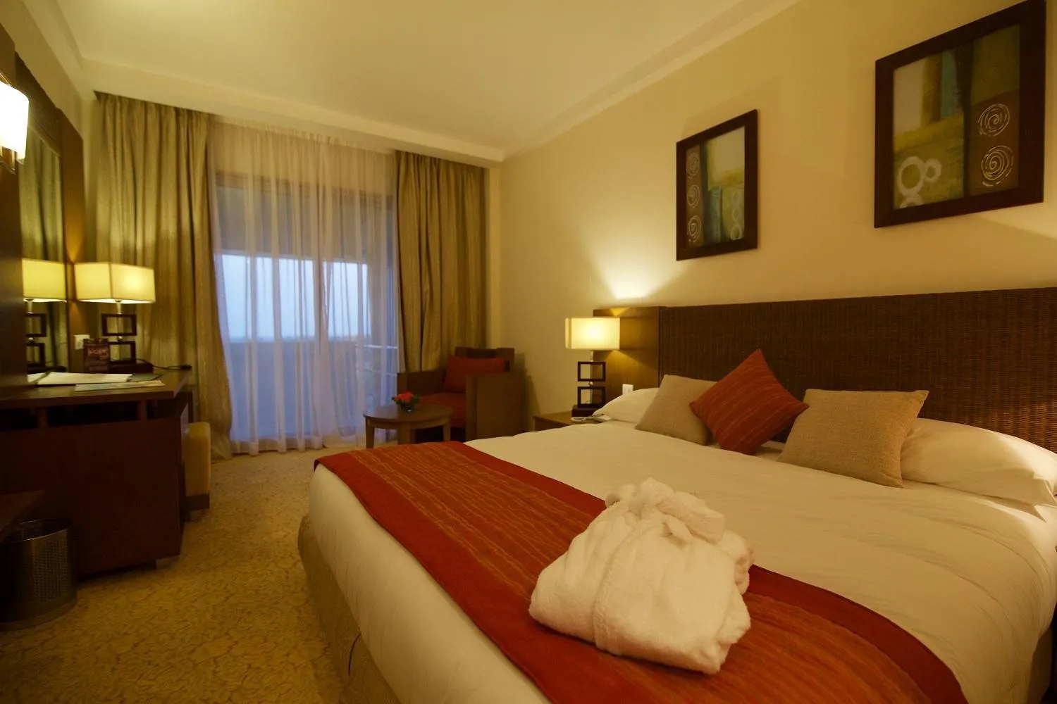 Bed in Hala Hotel & Aqua Park